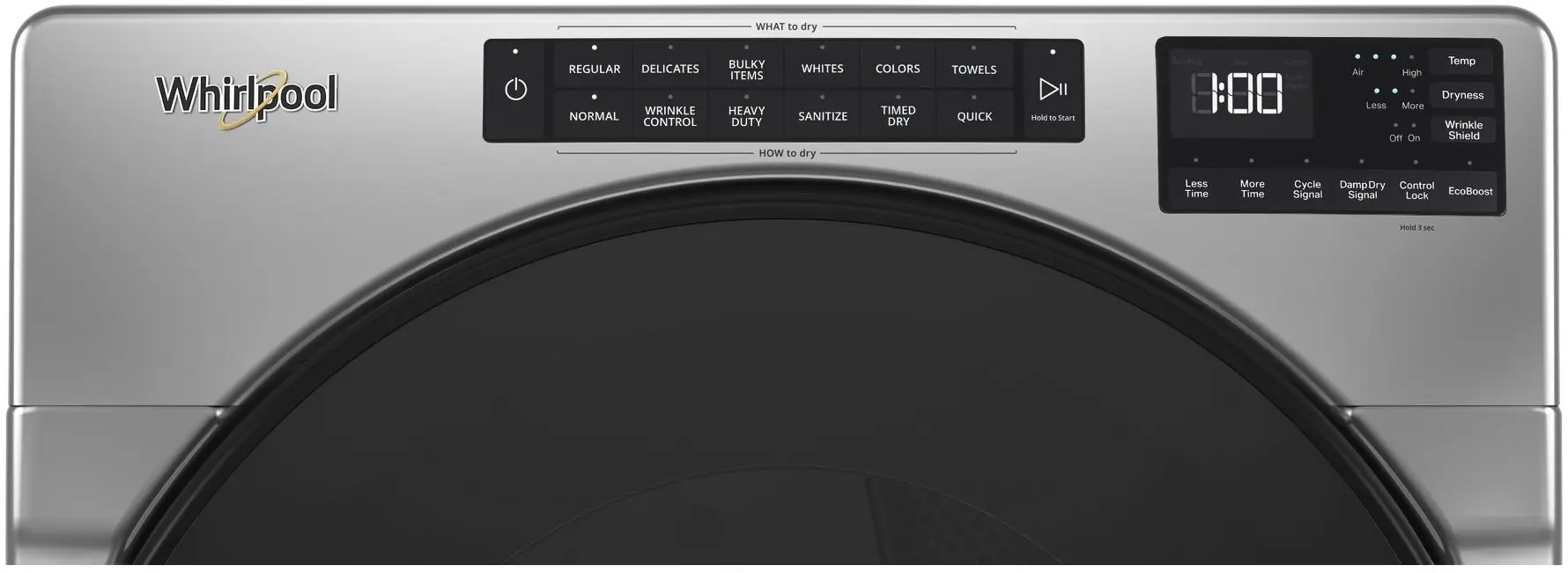 Whirlpool WED5605MC Chrome Shadow