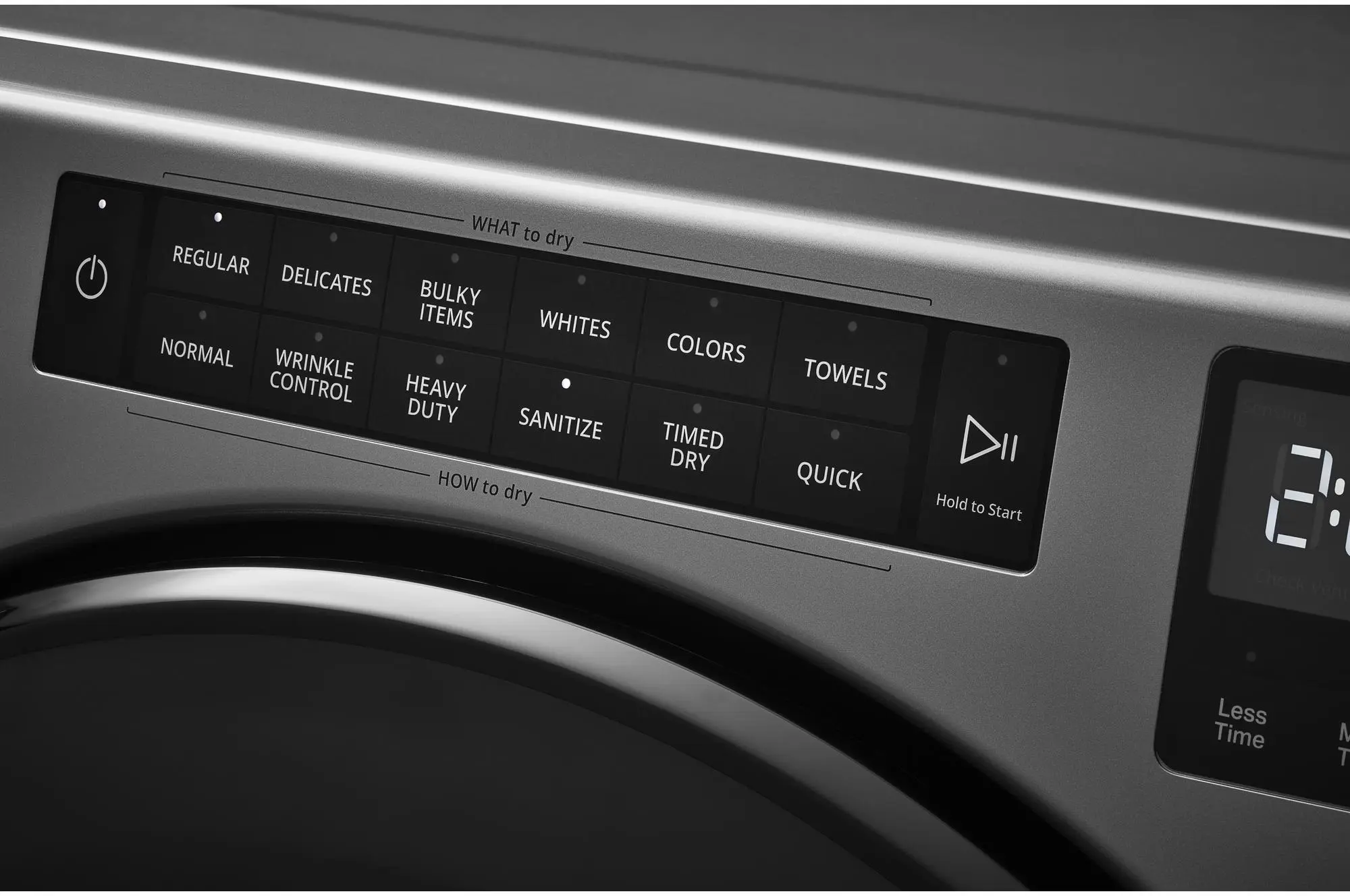 Whirlpool WED5605MC Chrome Shadow
