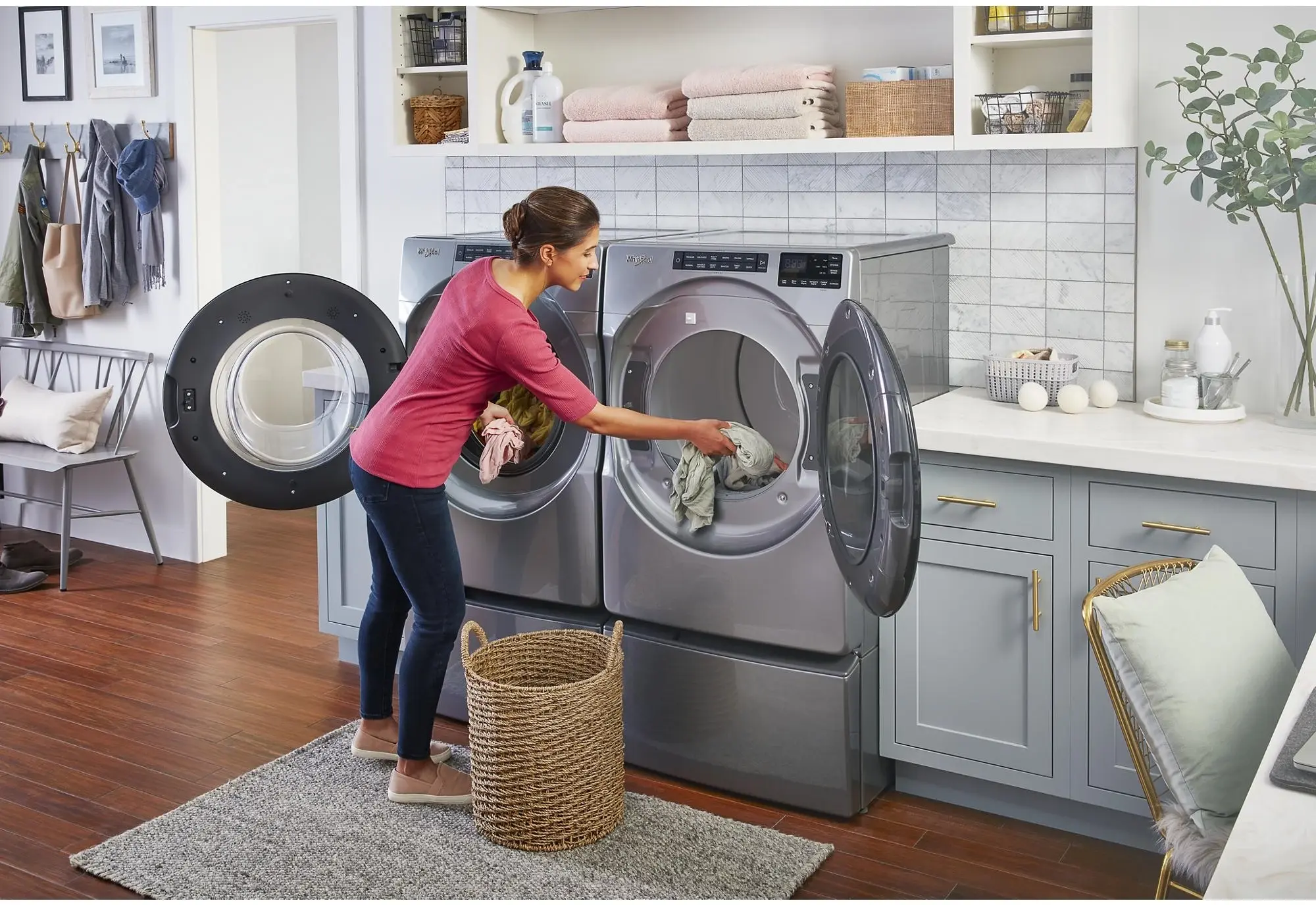 Whirlpool WED5605MC Chrome Shadow