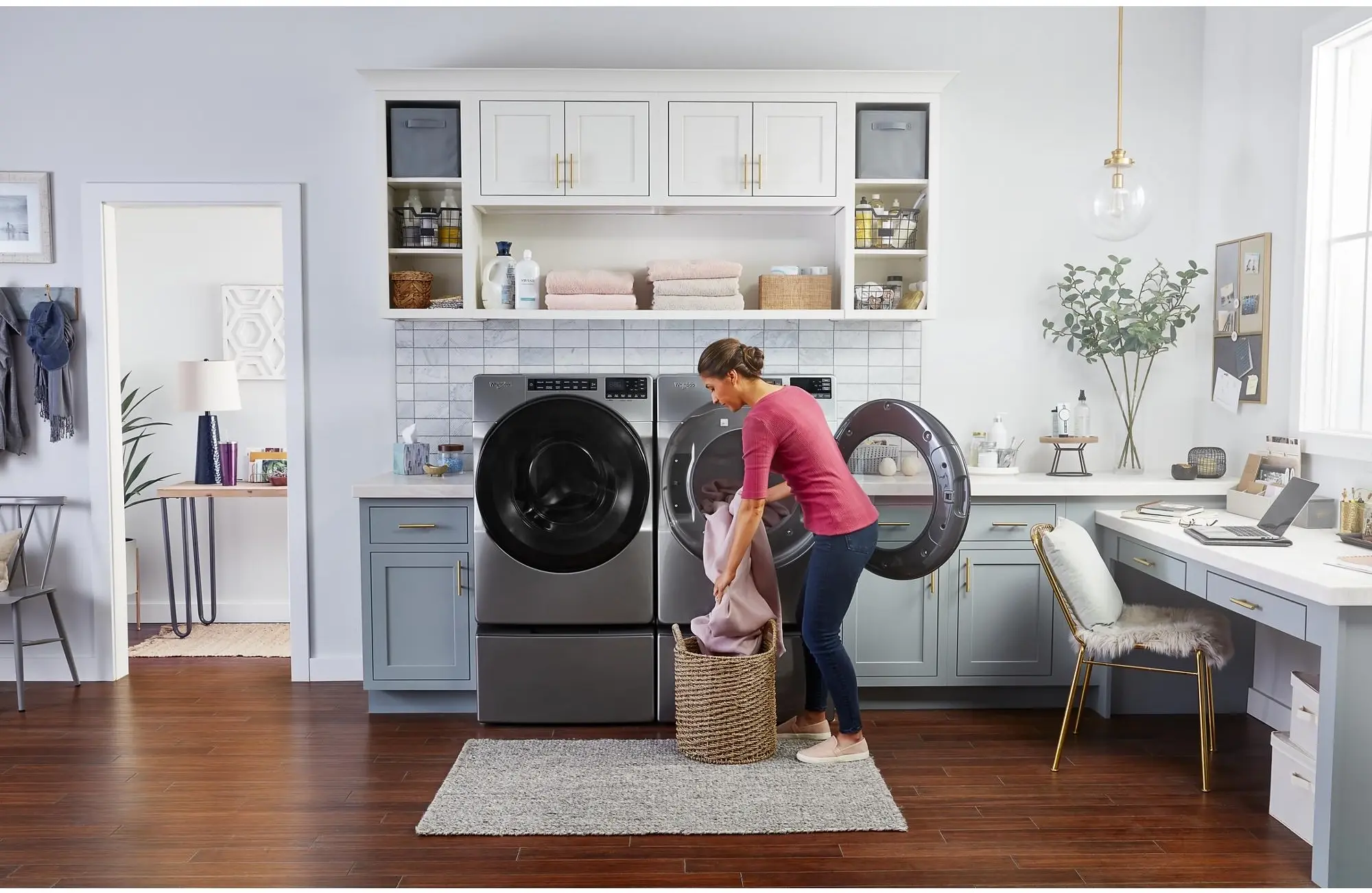 Whirlpool WED5605MC Chrome Shadow