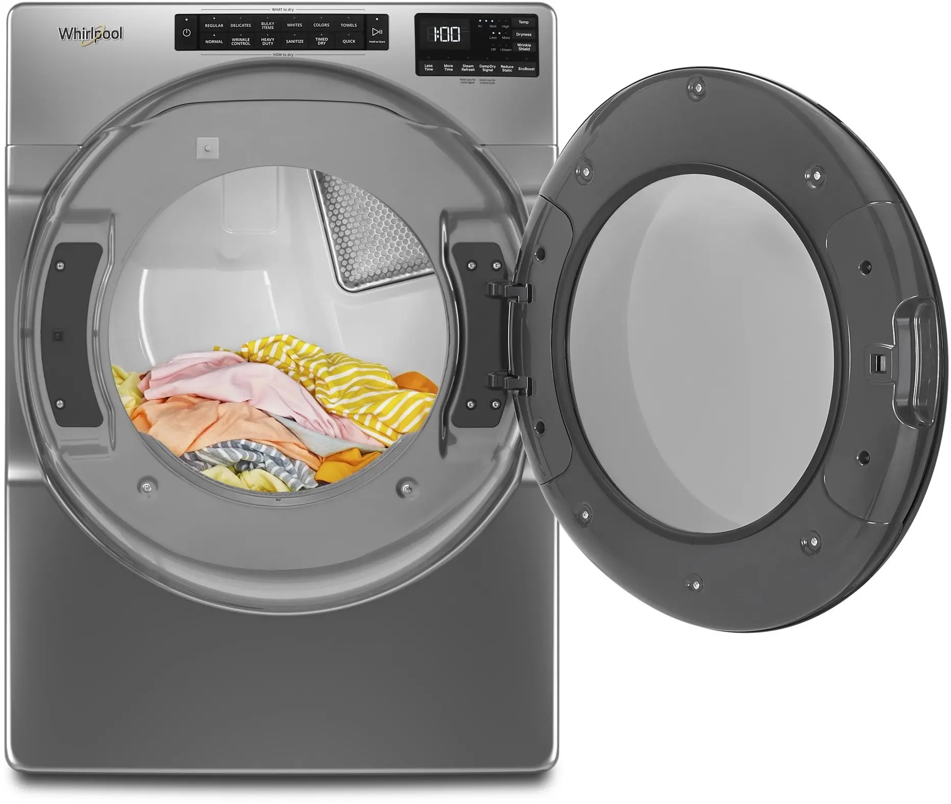 Whirlpool WED6605MC Chrome Shadow