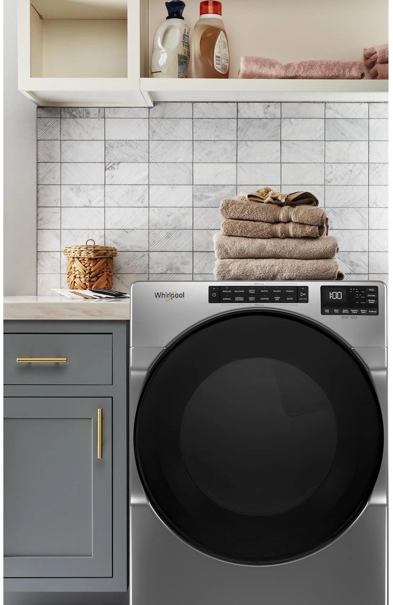 Whirlpool WED6605MC Chrome Shadow