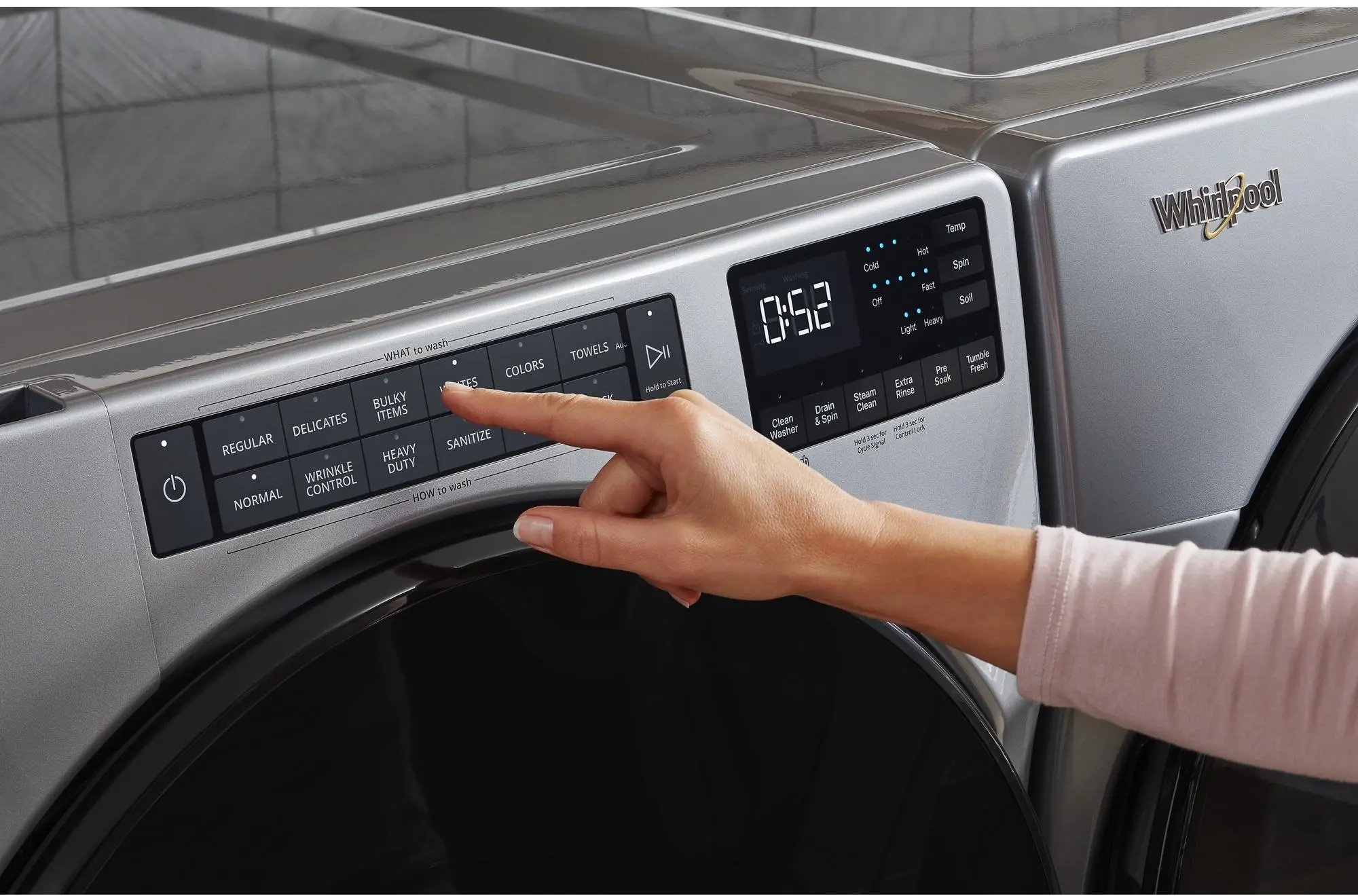 Whirlpool WGD5605MC Chrome Shadow