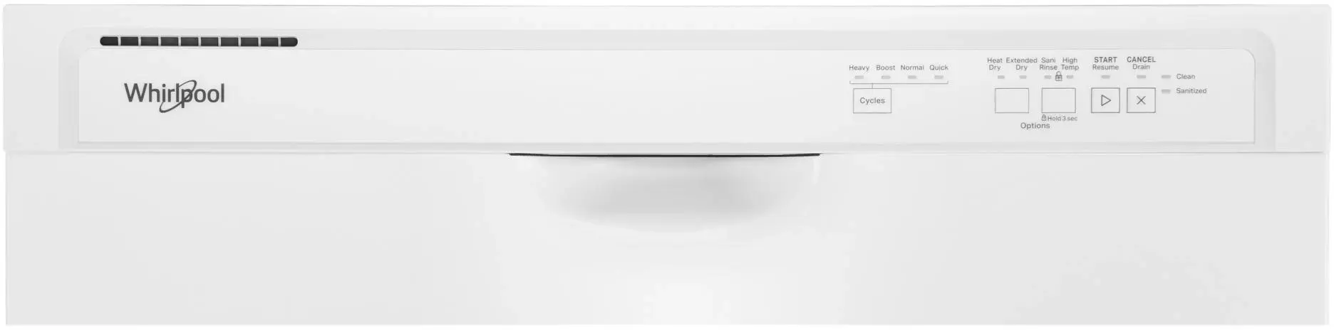 Whirlpool WDF340PAMW White