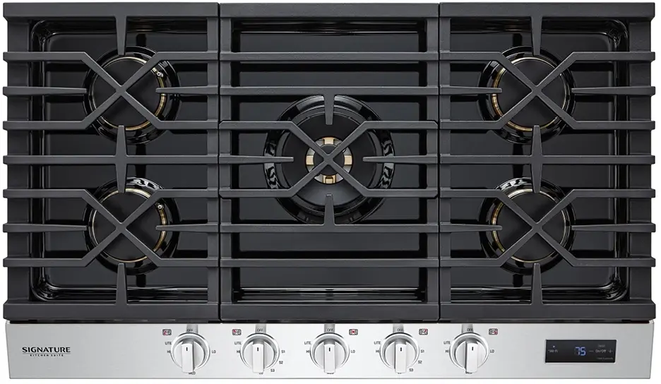 Signature Kitchen Suite SKSGT3654S 36 Inch Gas Cooktop Stainless