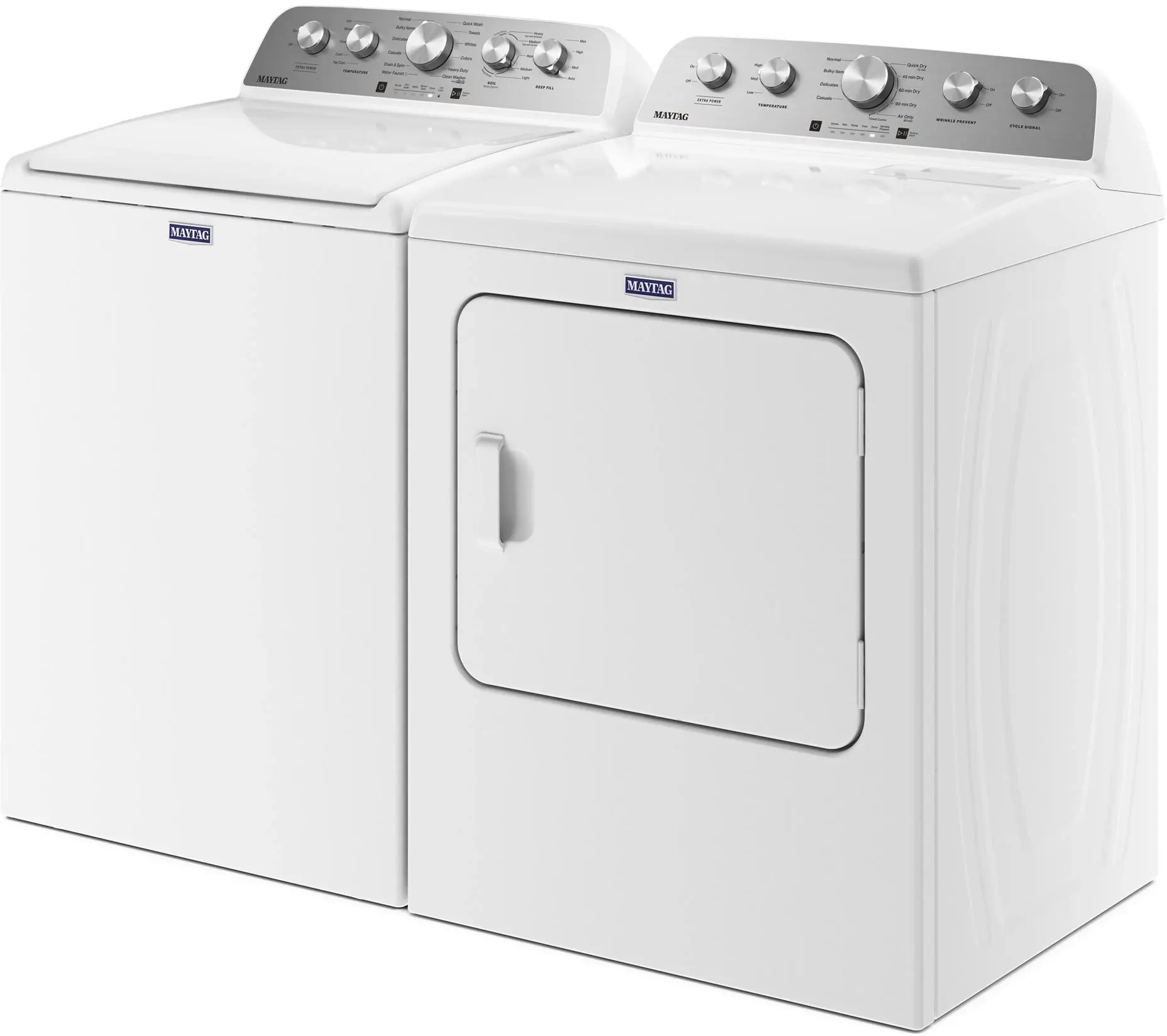 Maytag MGD5030MW 7.0 cu ft Front Load Gas Dryer: White | Plesser's