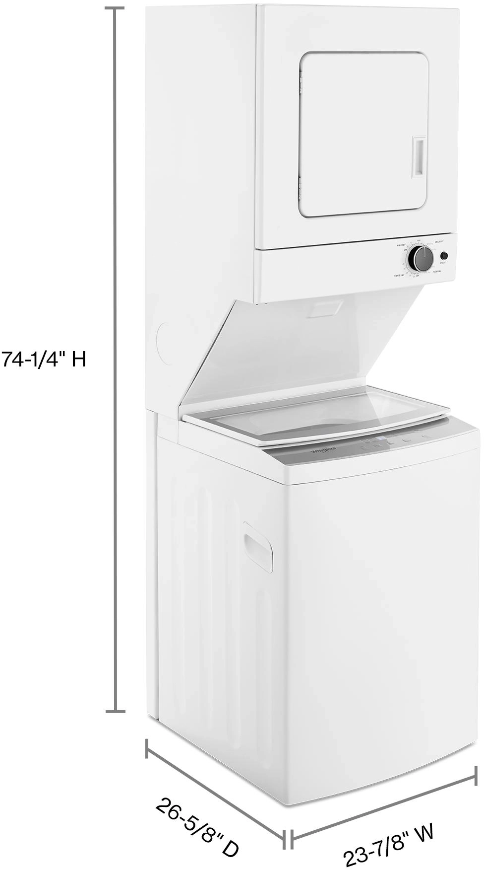 Whirlpool WET4024HW White