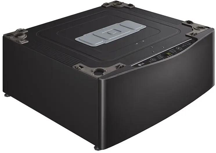 LG WD200CB Black Steel