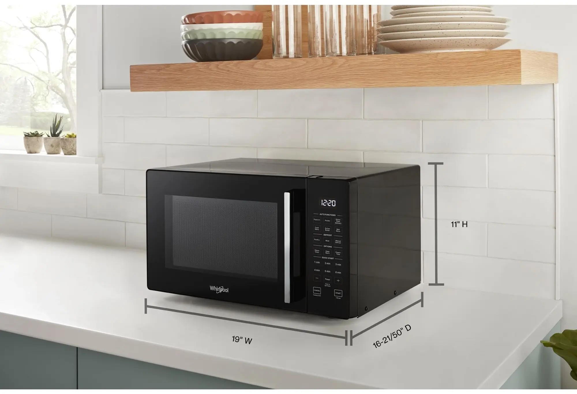 Whirlpool WMC30309LB Black