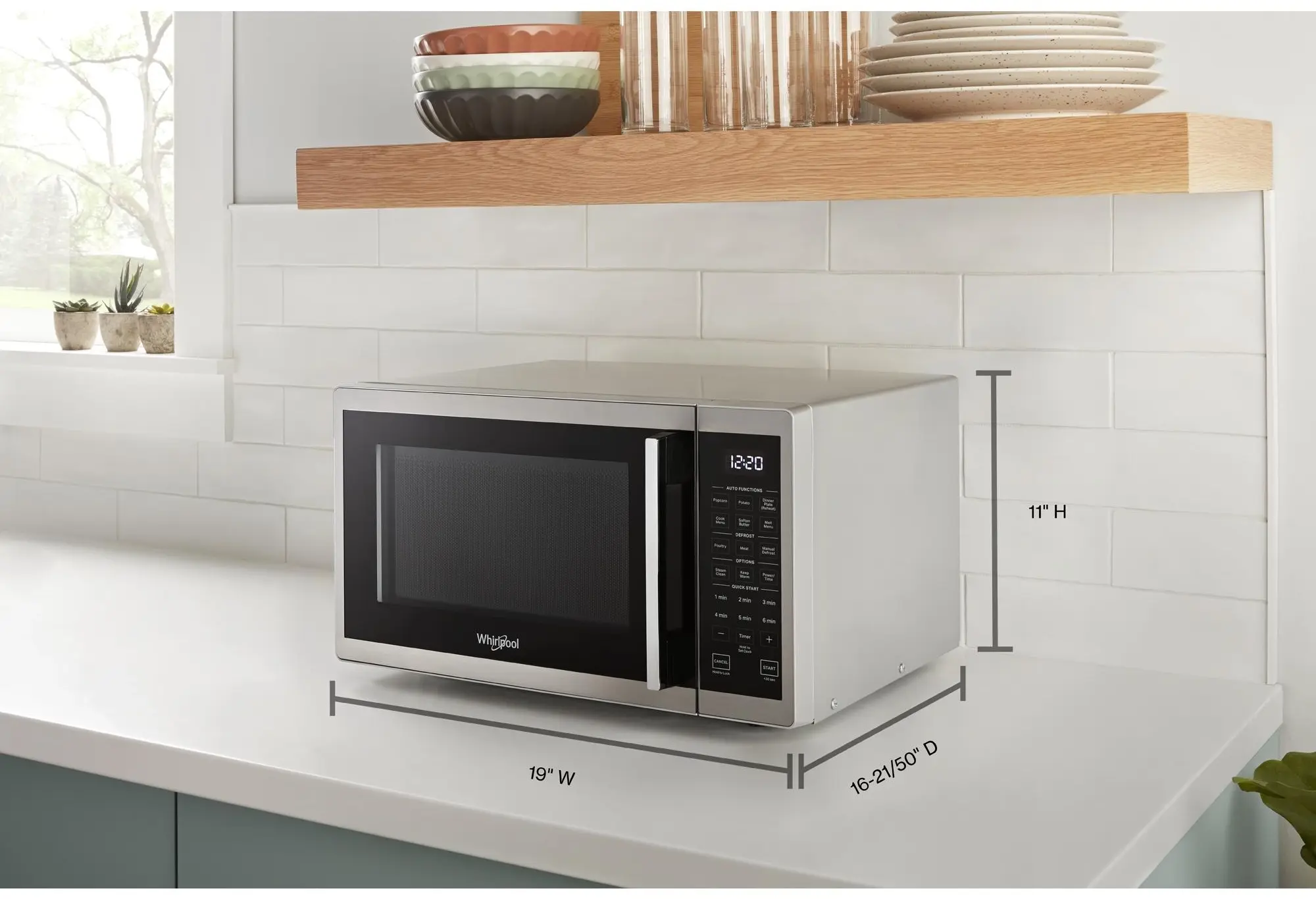 Whirlpool WMC30309LS Stainless Steel