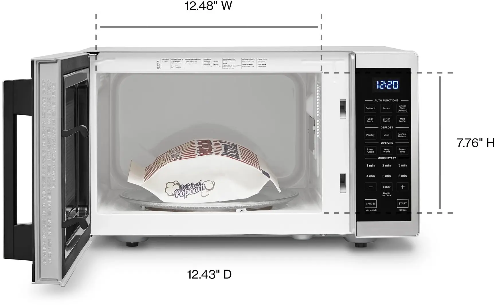 Whirlpool WMC30309LS Stainless Steel