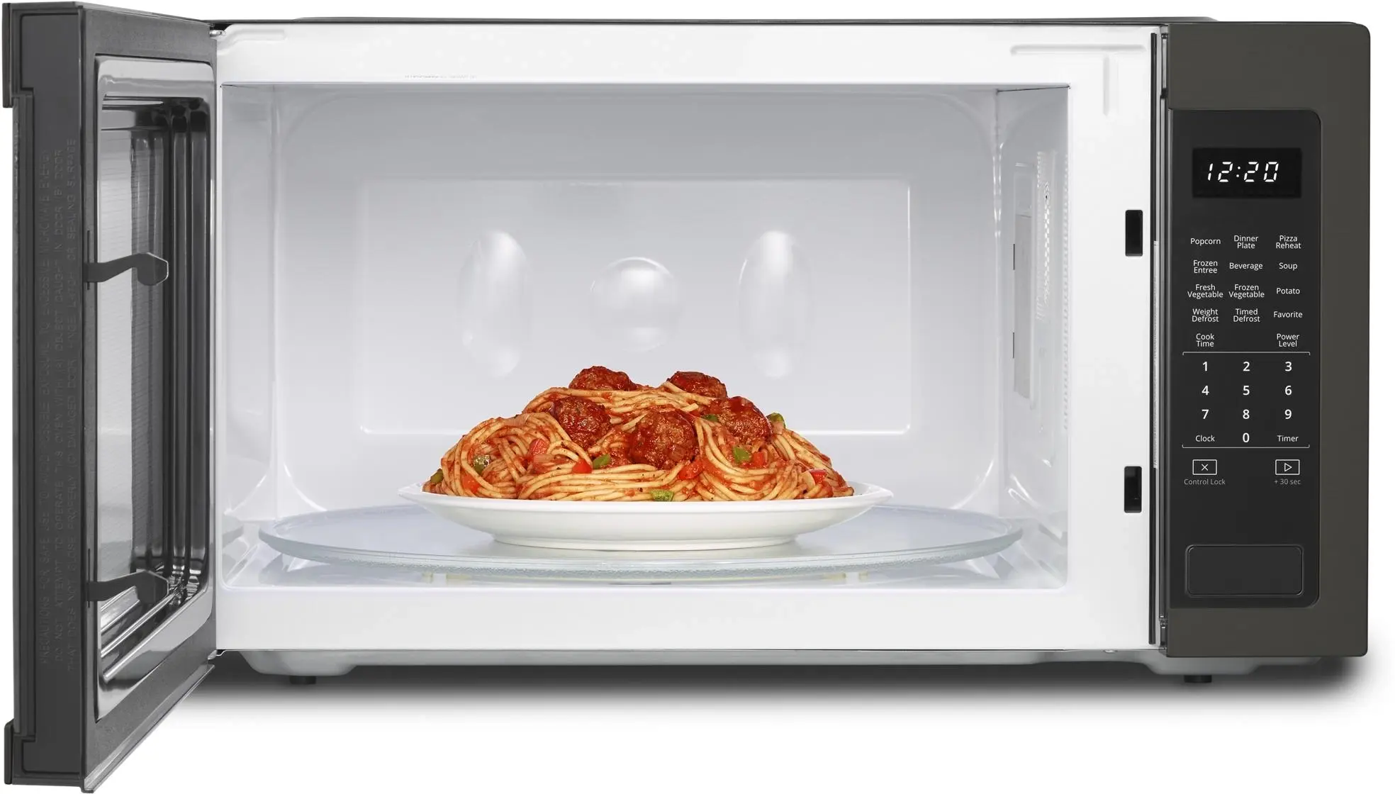 Whirlpool WMC50522HV Black Stainless Steel