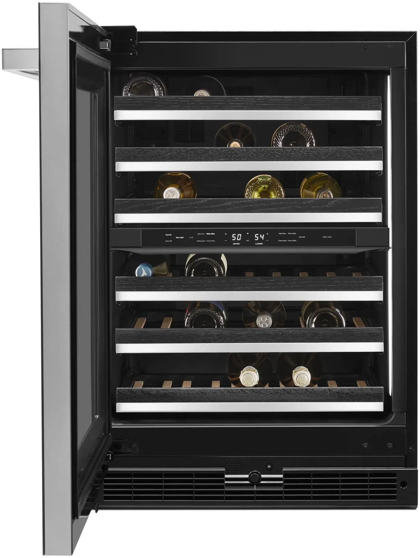 Jenn Air JUWFL242HM Black, Noir Style, Left Hinge