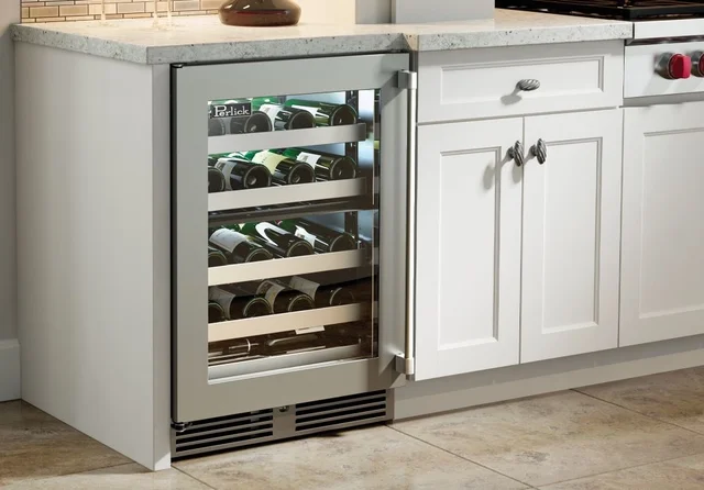 Perlick HP24DS44LL 24" Signature Series Indoor Dual-Zone Wine Reserve...