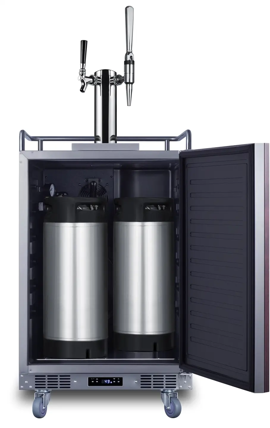 Summit SBC682PNRCMTWIN Stainless Steel