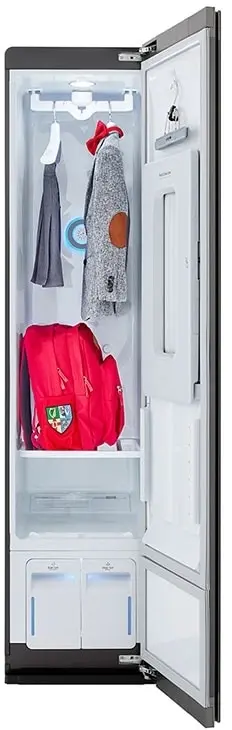 LG S3MFBN Steam Clothing Care System Mirror | Plesser's Appliances