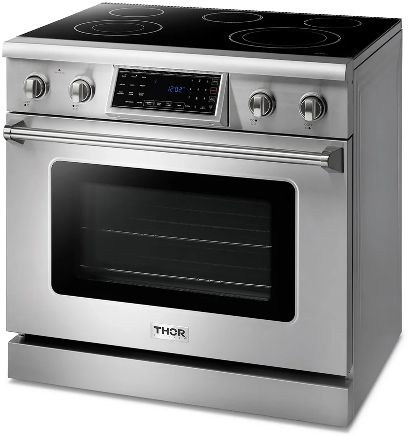 Thor TRE3601 36 Inch Tilt Panel Electric Range TRE Series: Stai...