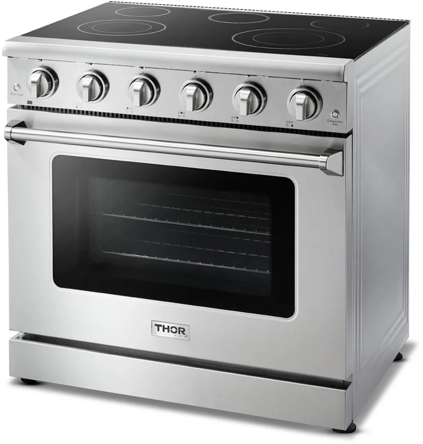 Thor HRE3601 36 Inch Professional Electric Range HRE Series: St...