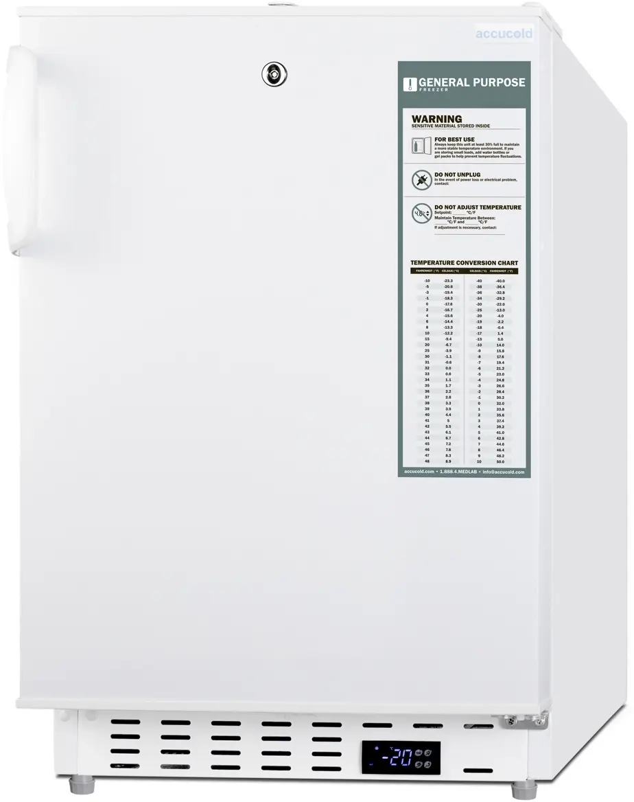 Summit ADA305AFTBC White