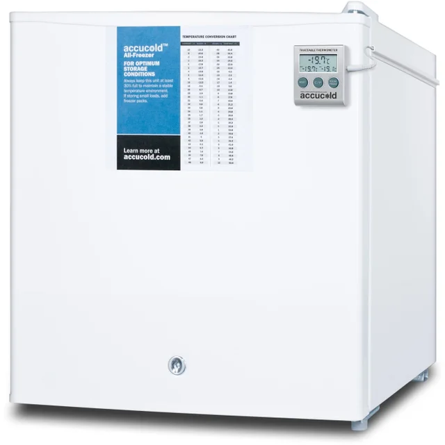 Summit FS24LPLUS2 1.4 Cu. Ft. Compact All-Freezer with Manual Defros...