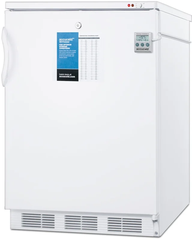 Summit VT65ML7PLUS2ADA 24 Inch, 3.2 Cu. Ft. All Freezer with Manual Defro...