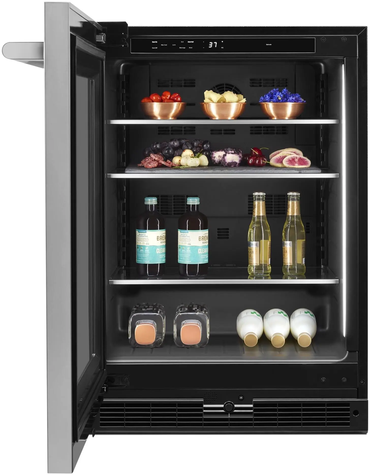Jenn Air JUGFL242HL Stainless Steel, Rise Style, Left Hinge
