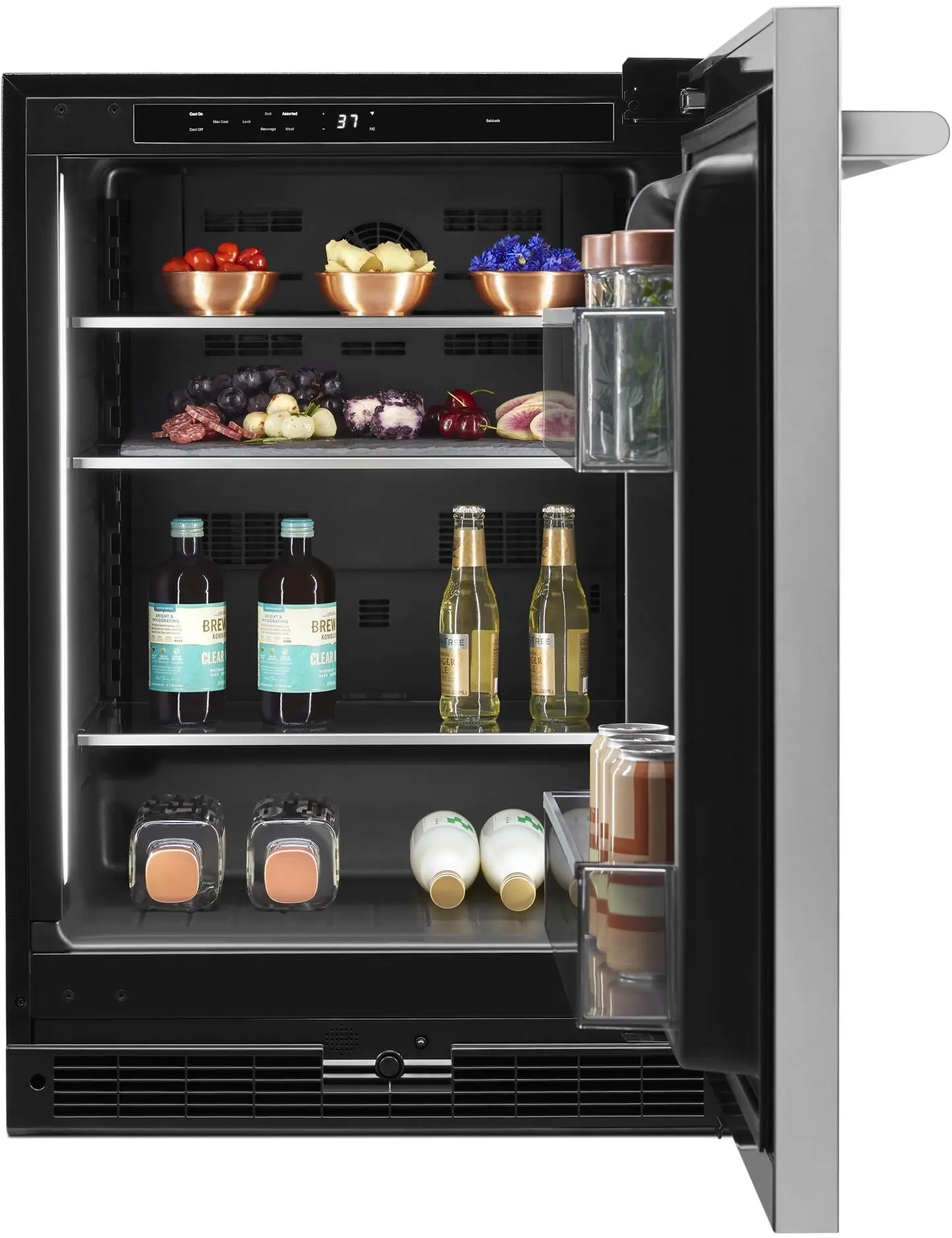 Jenn Air JURFR242HL Stainless Steel, Rise Style, Right Hinge
