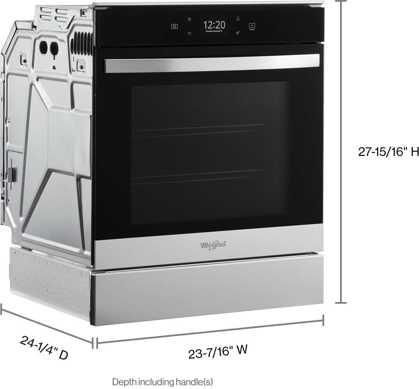 Whirlpool WOS52ES4MZ Fingerprint-Resistant Stainless Steel