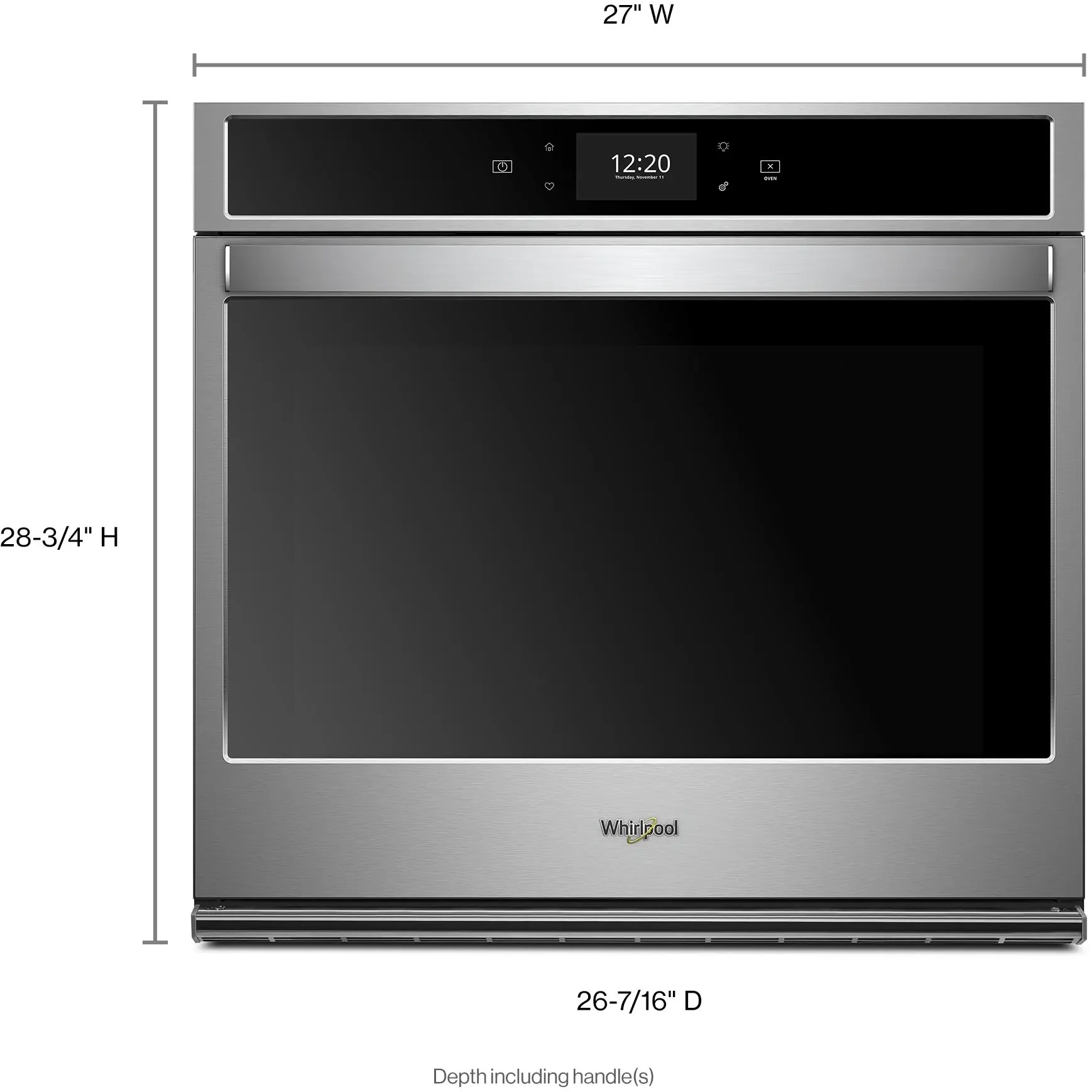 Whirlpool WOS72EC7HS Stainless Steel