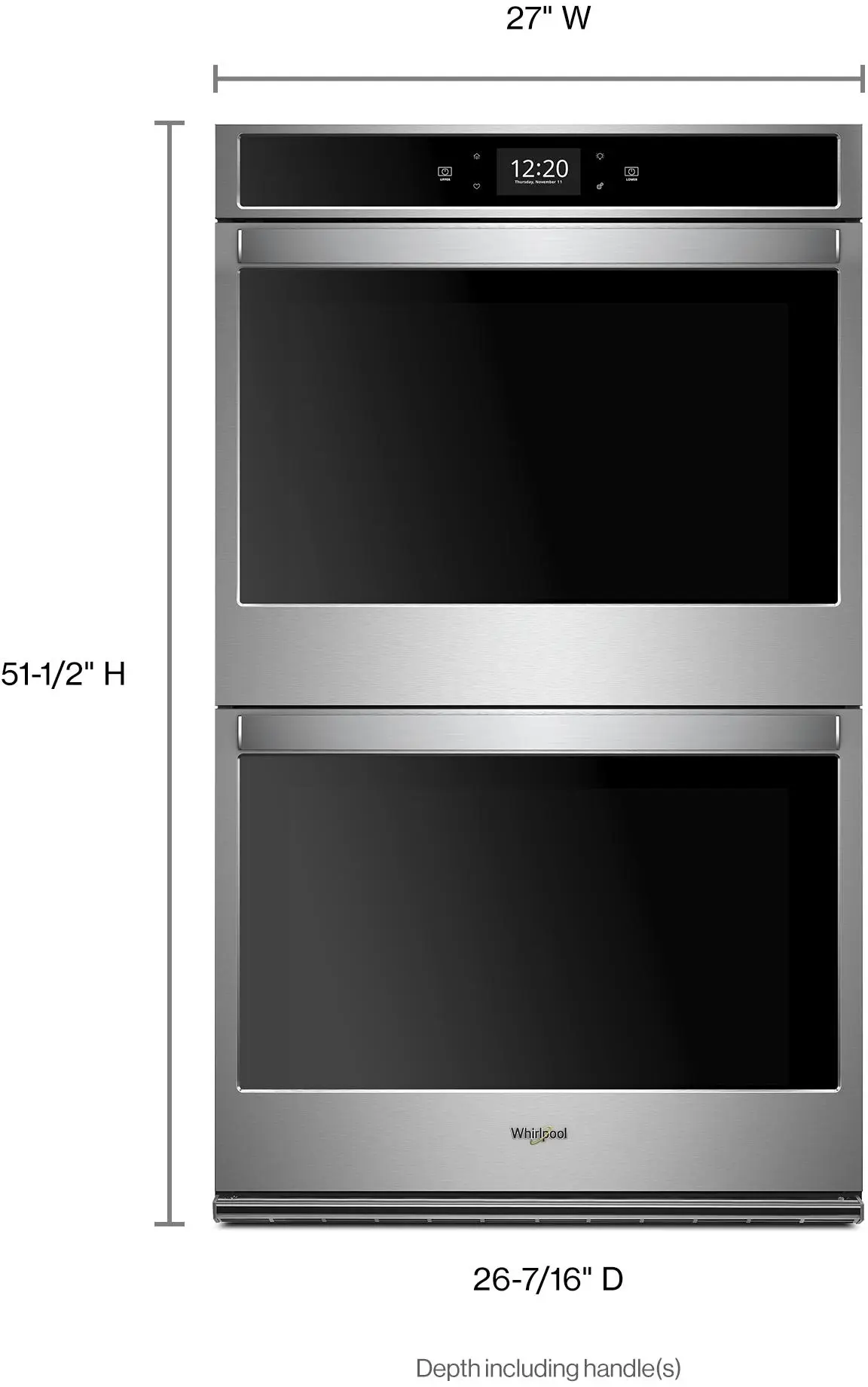 Whirlpool WOS72EC7HS Stainless Steel