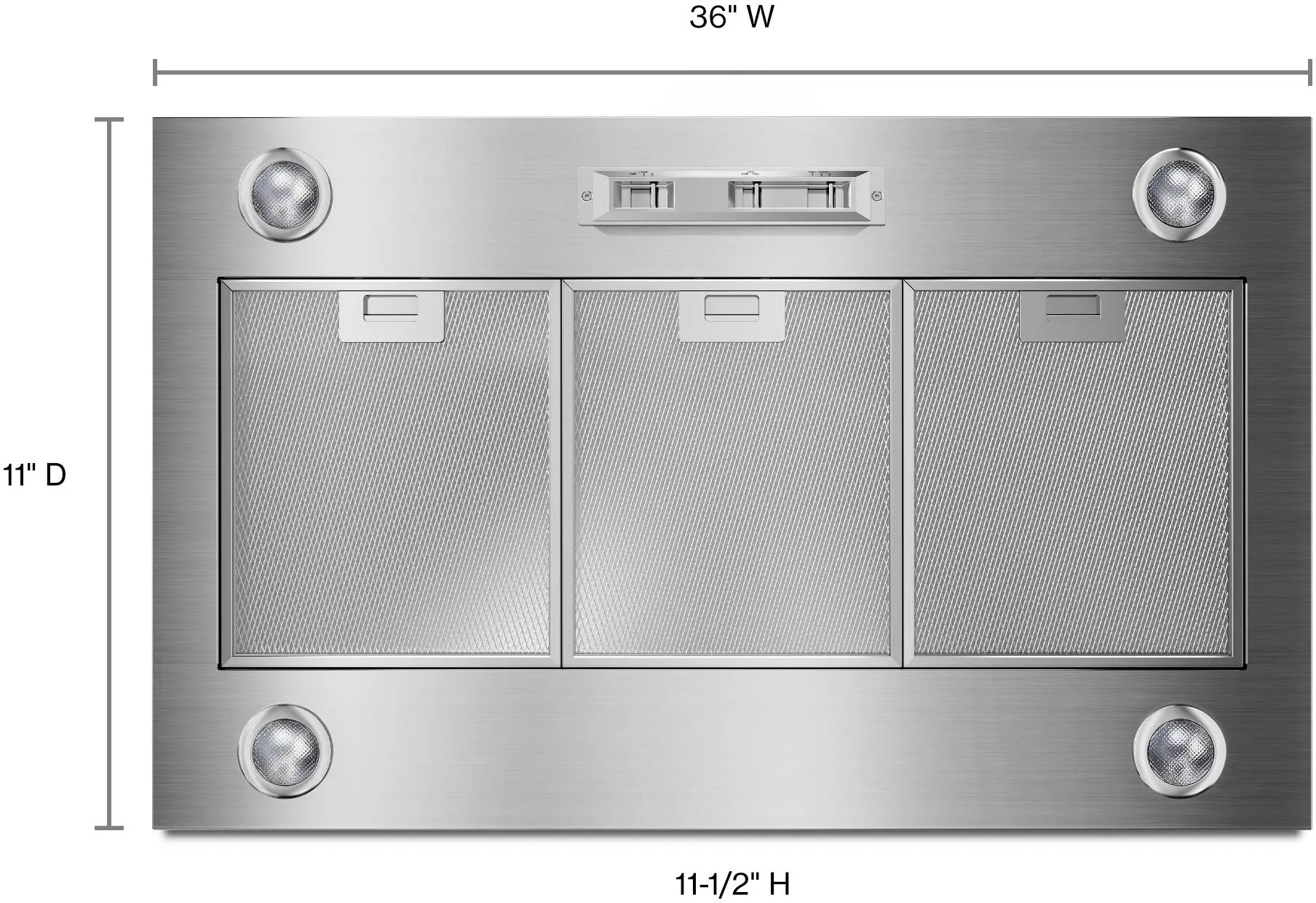Whirlpool UVL6036JSS 36 Inch, Stainless Steel