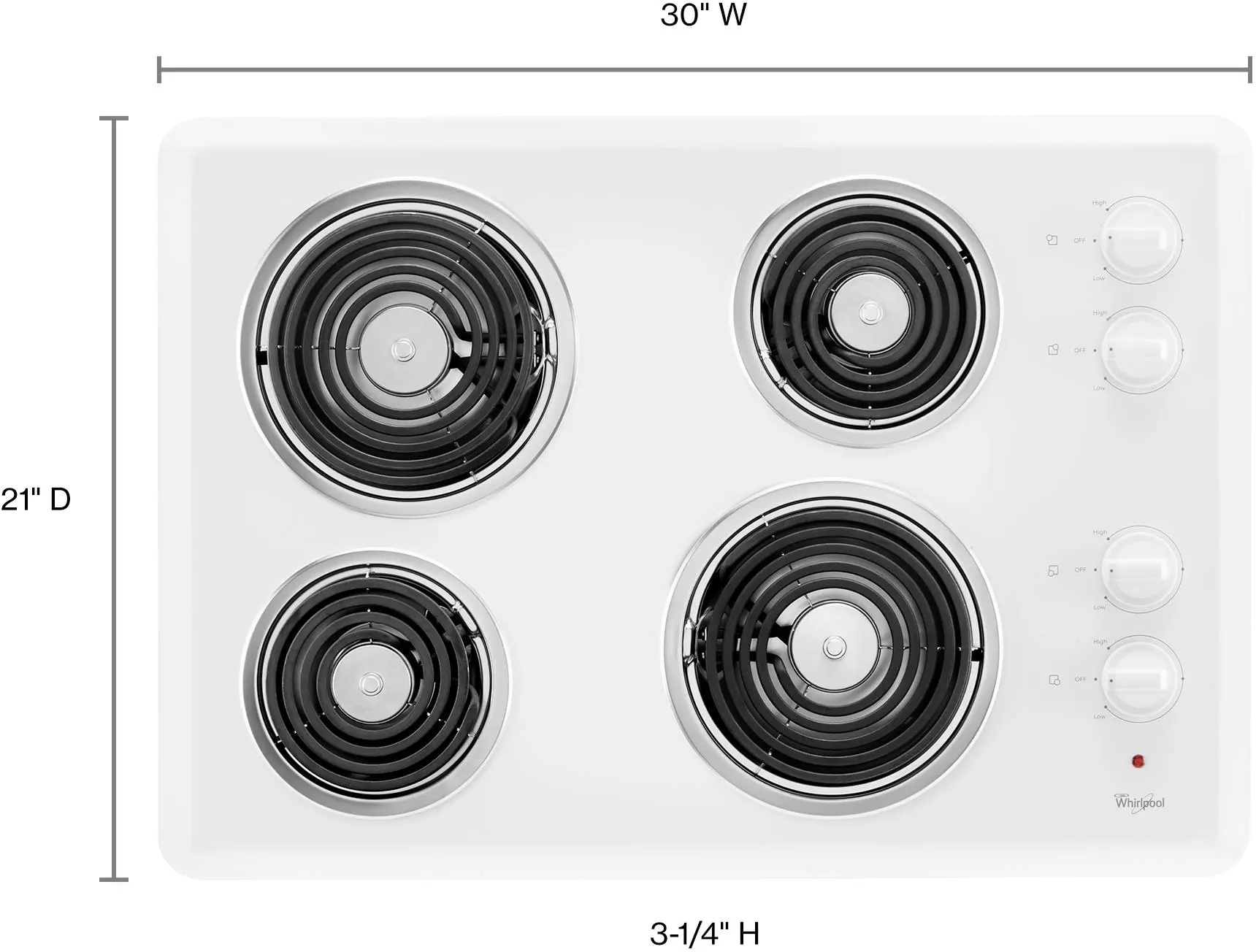 Whirlpool WCC31430AW White