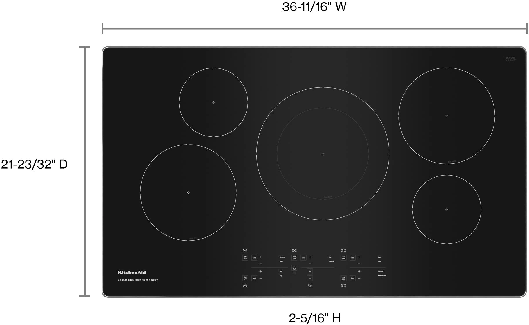 KitchenAid KCIG556JSS Stainless Steel