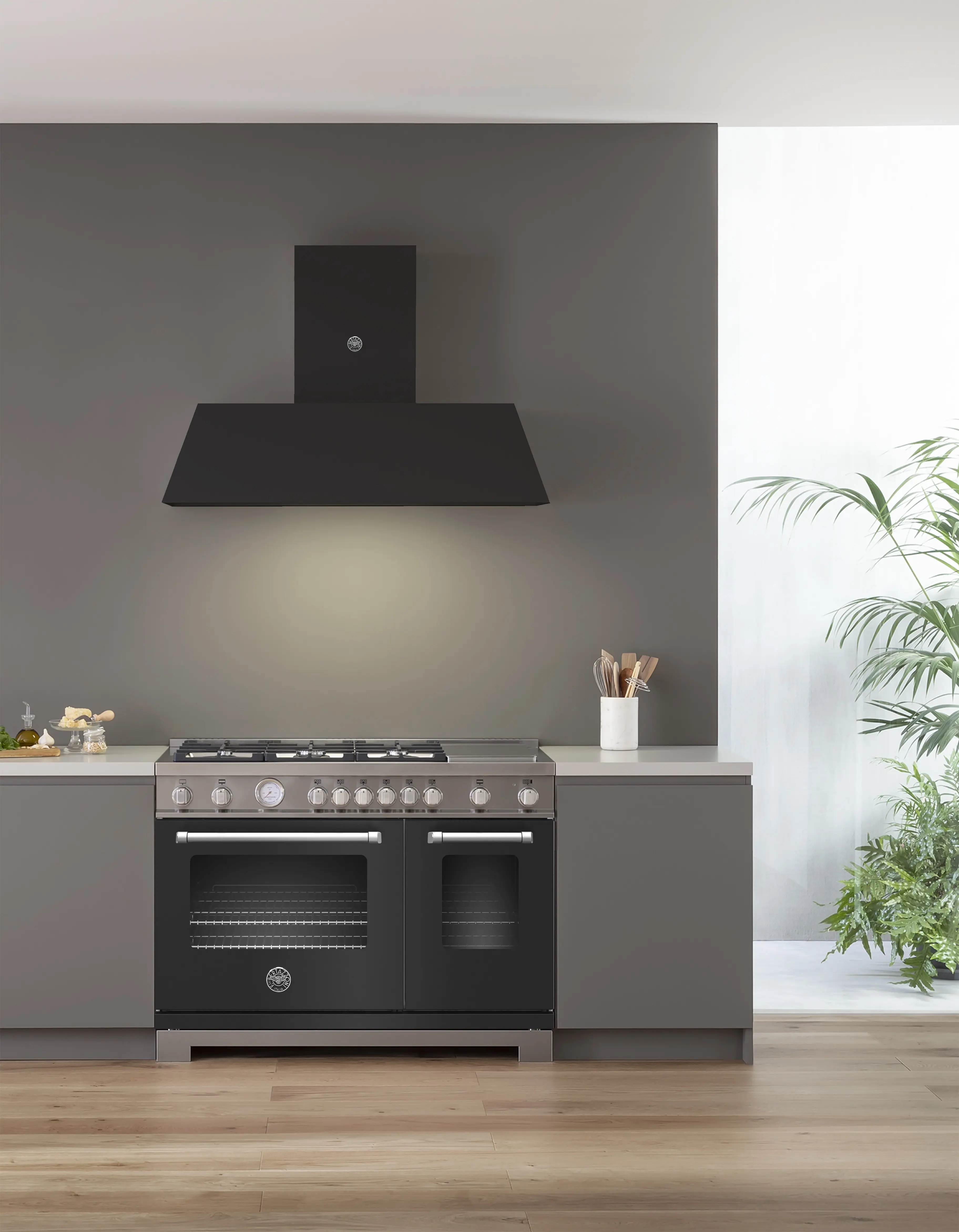 Bertazzoni MAST486GGASNEE Matte Black