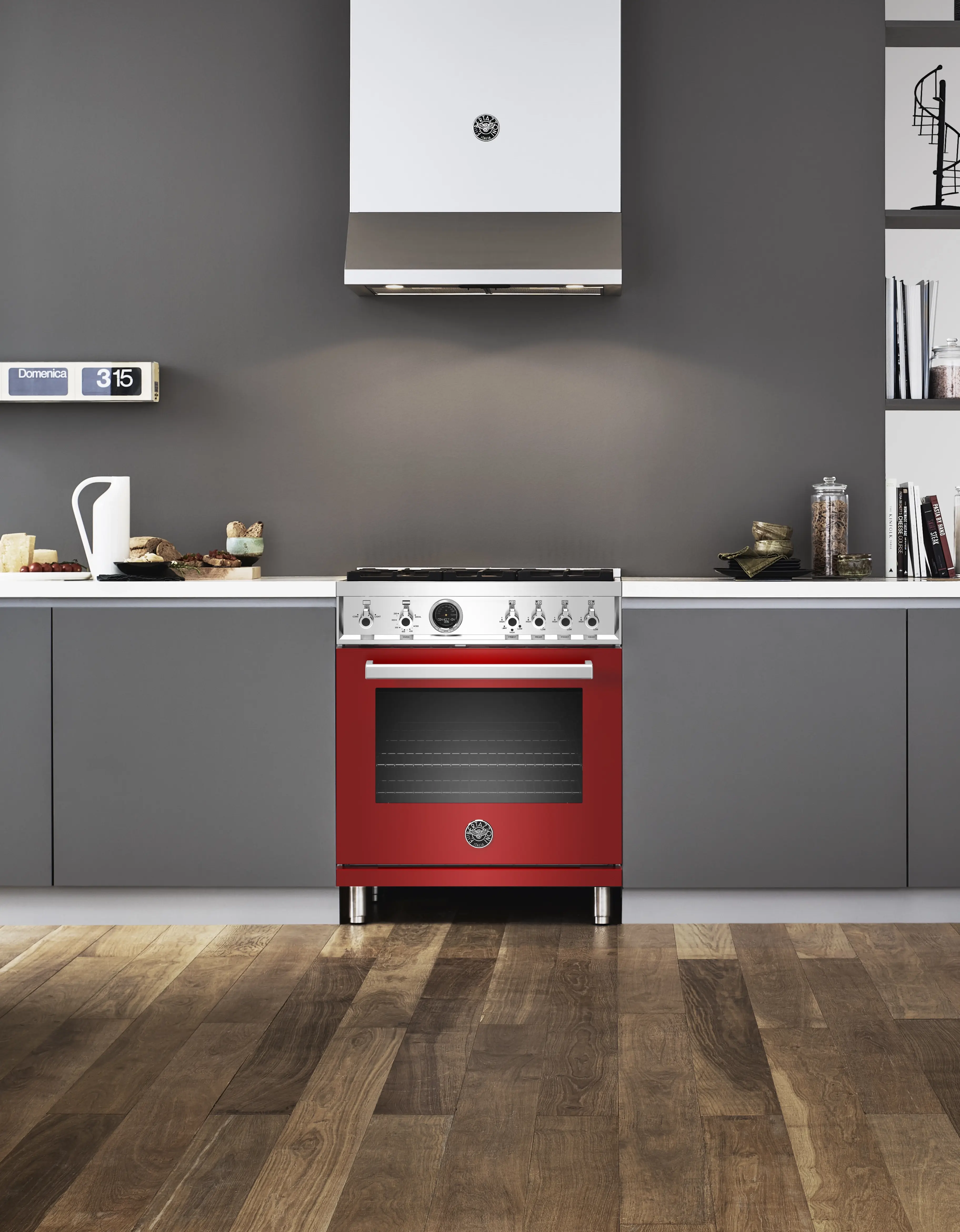 Bertazzoni PROF304DFSROT Rosso Red