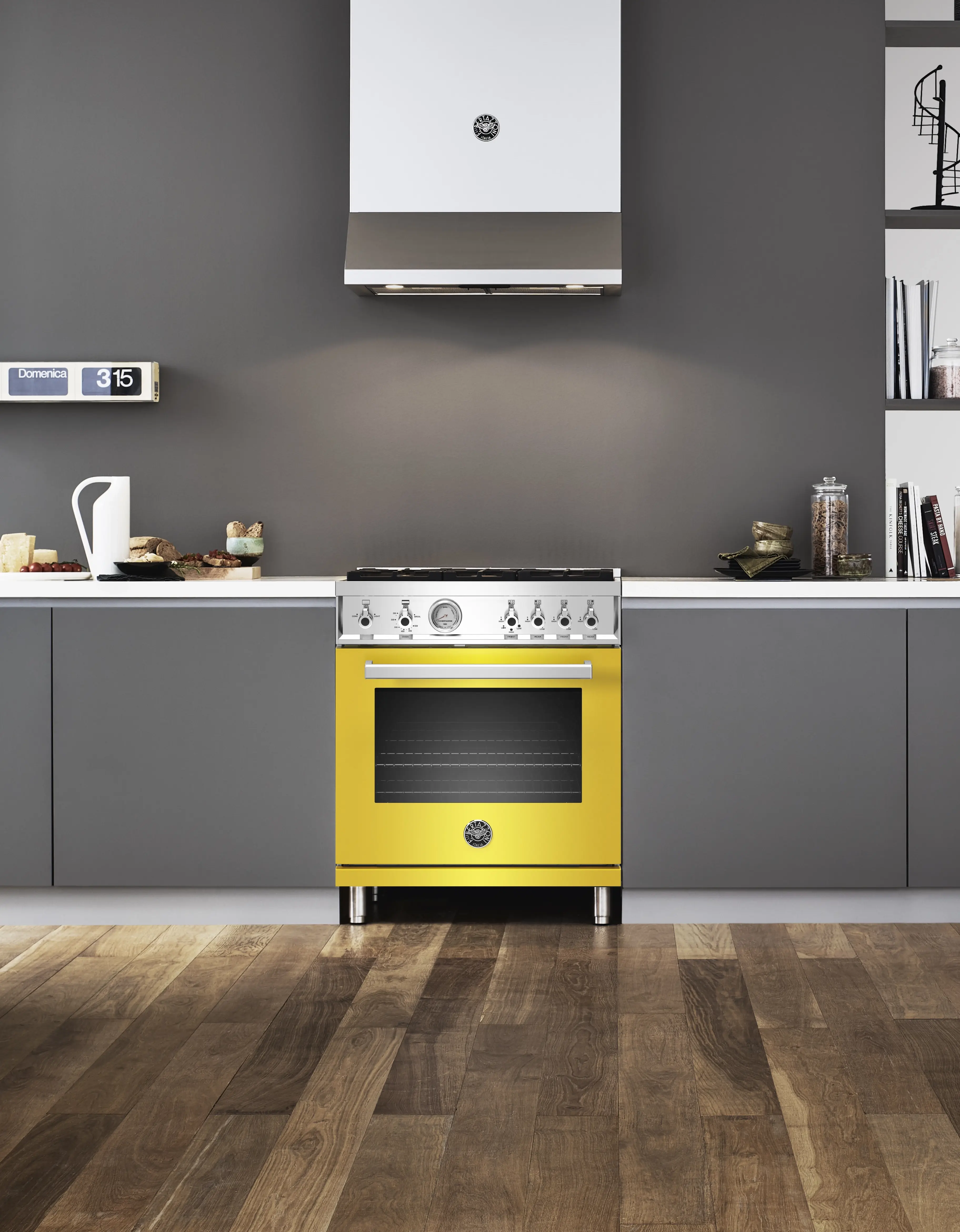 Bertazzoni PROF304GASGIT Giallo Yellow