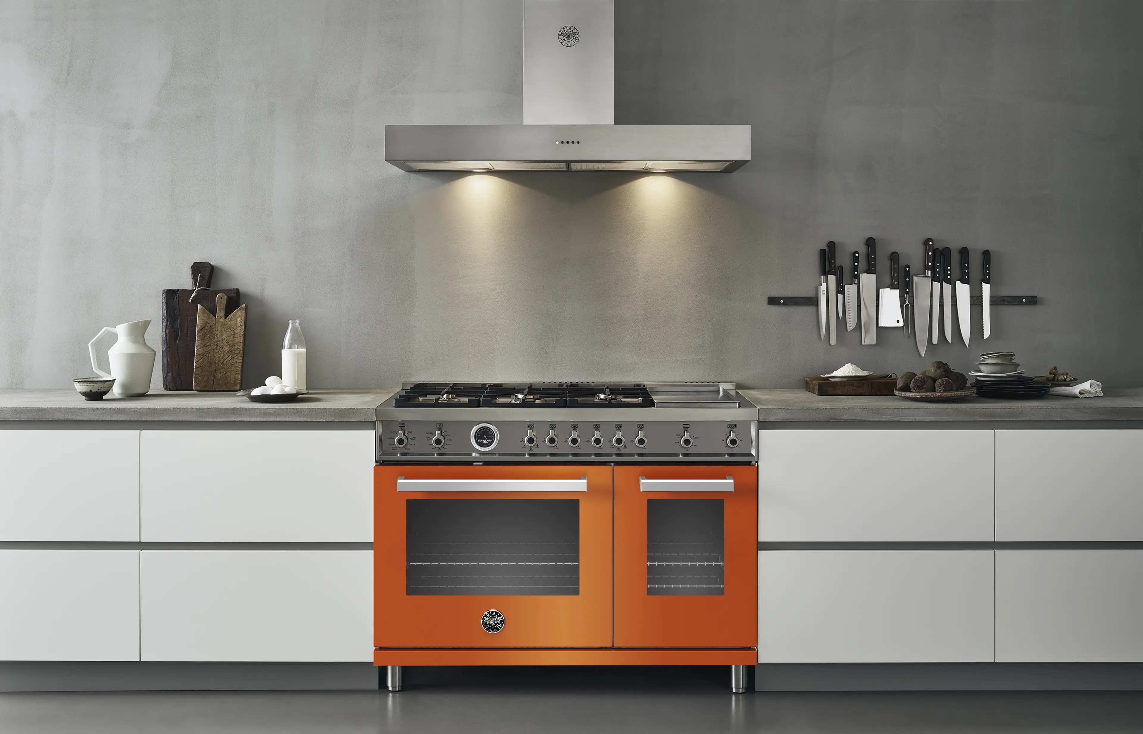 Bertazzoni PROF486GDFSART Arancio Orange