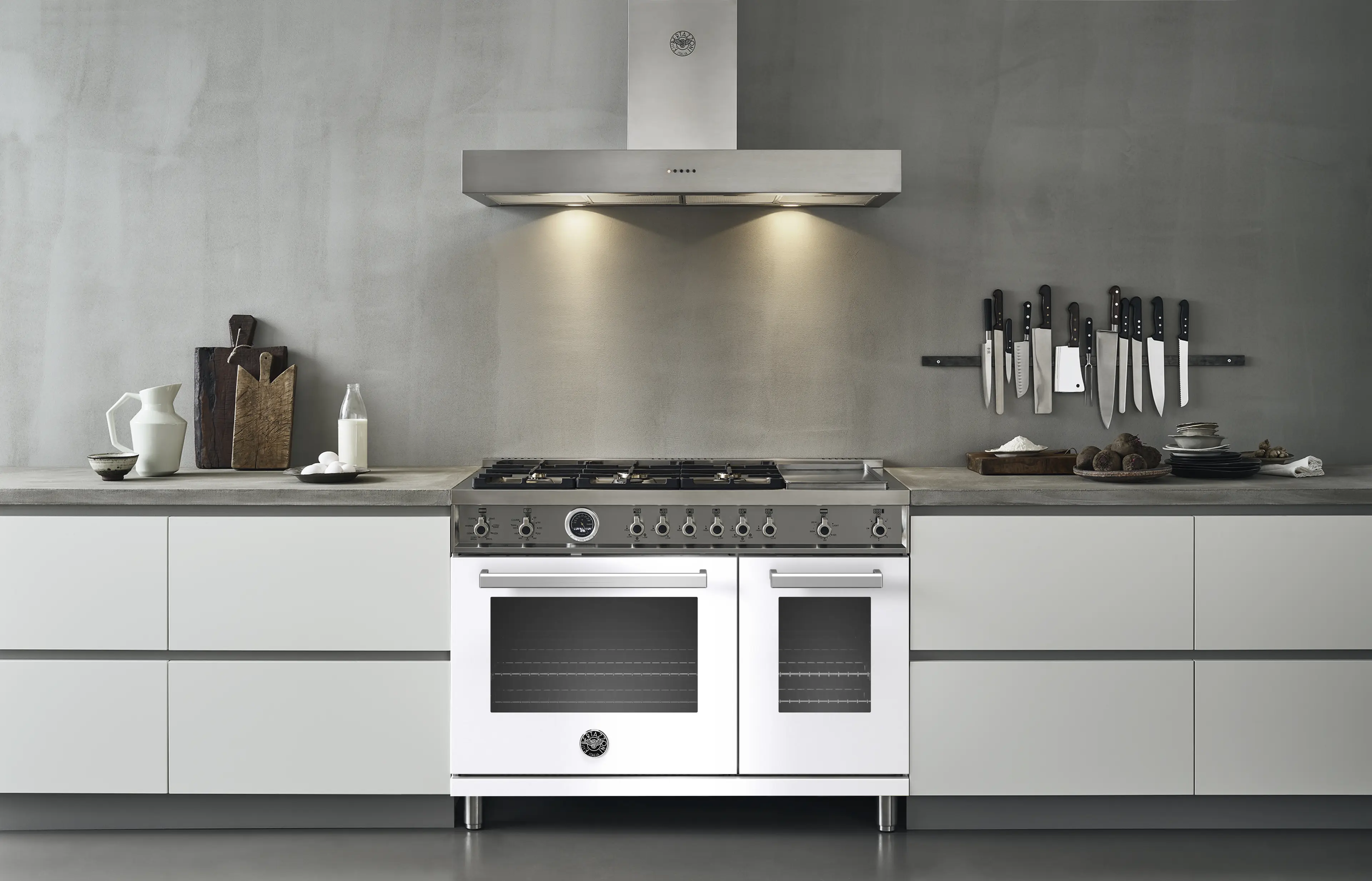 Bertazzoni PROF486GDFSBIT Bianco White