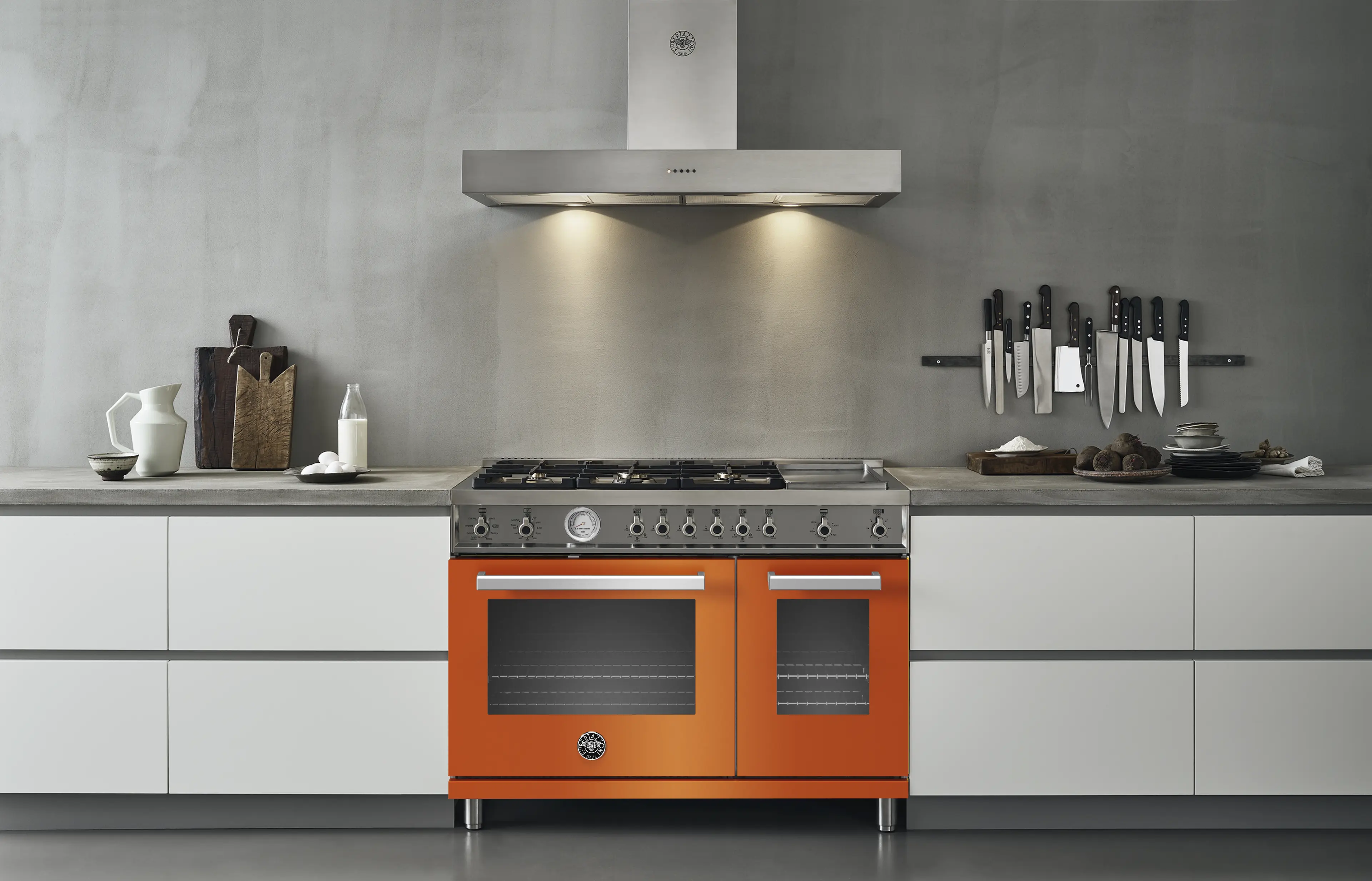 Bertazzoni PROF486GGASART Arancio Orange