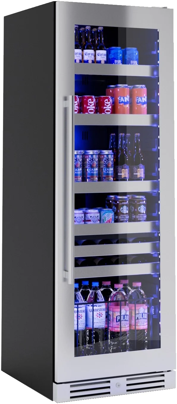 XO XOU2470BCGS 24 Inch Tall Column Built-In Beverage Center