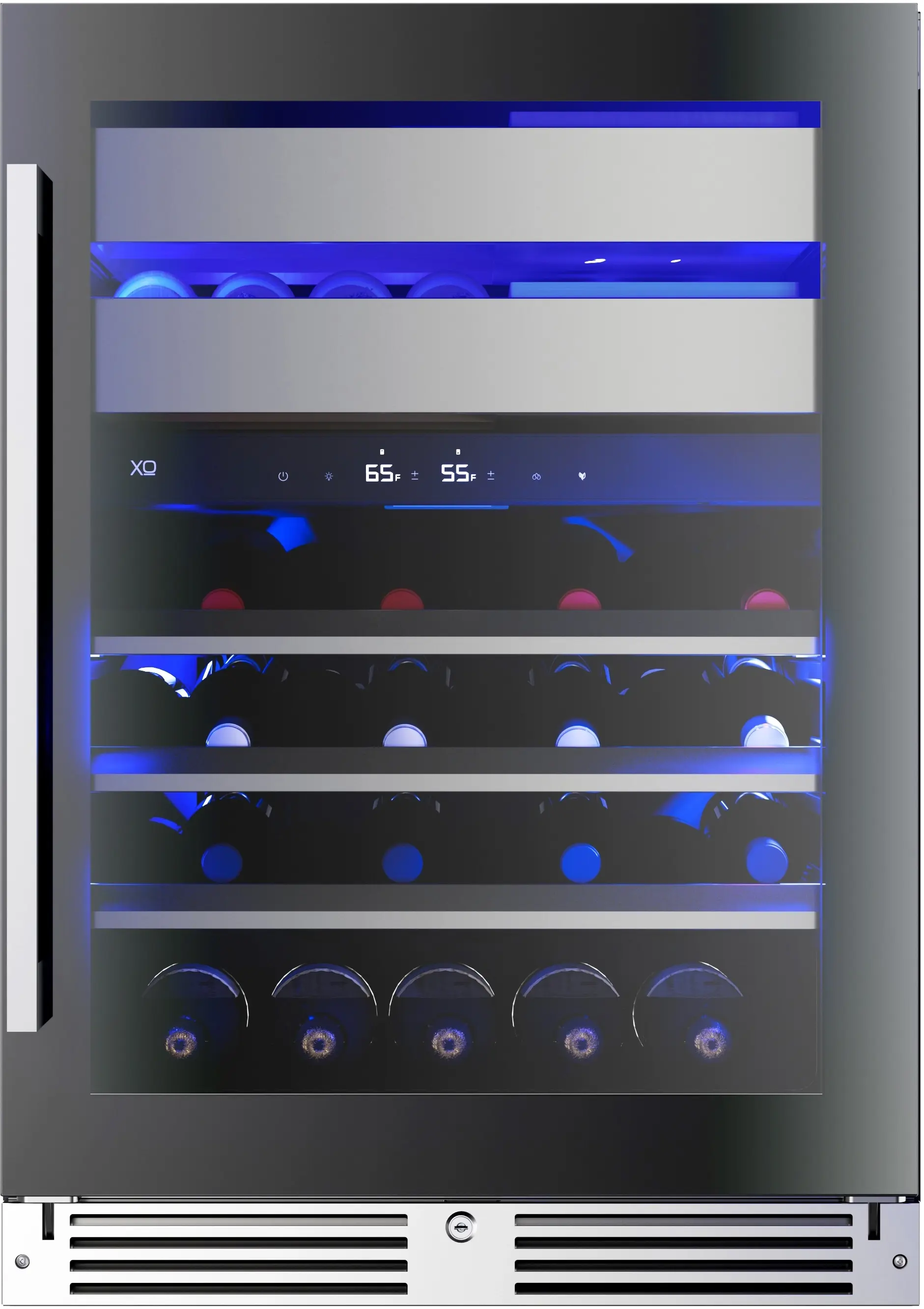 24 Inch Undercounter Dual Zone Wine Cooler