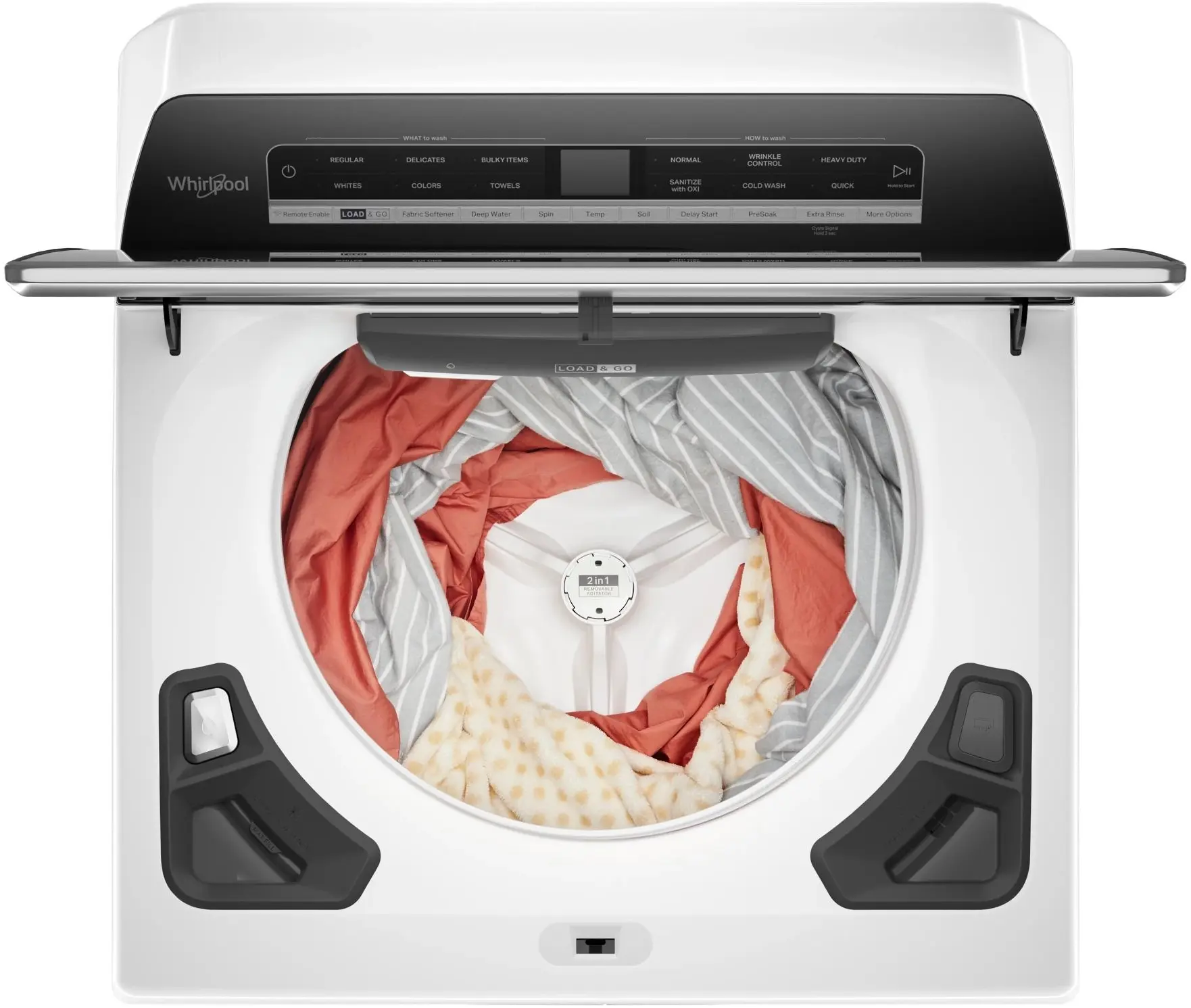 Whirlpool WTW8127LW 5.3 cu. ft. Top Load Washer White | Plesser's