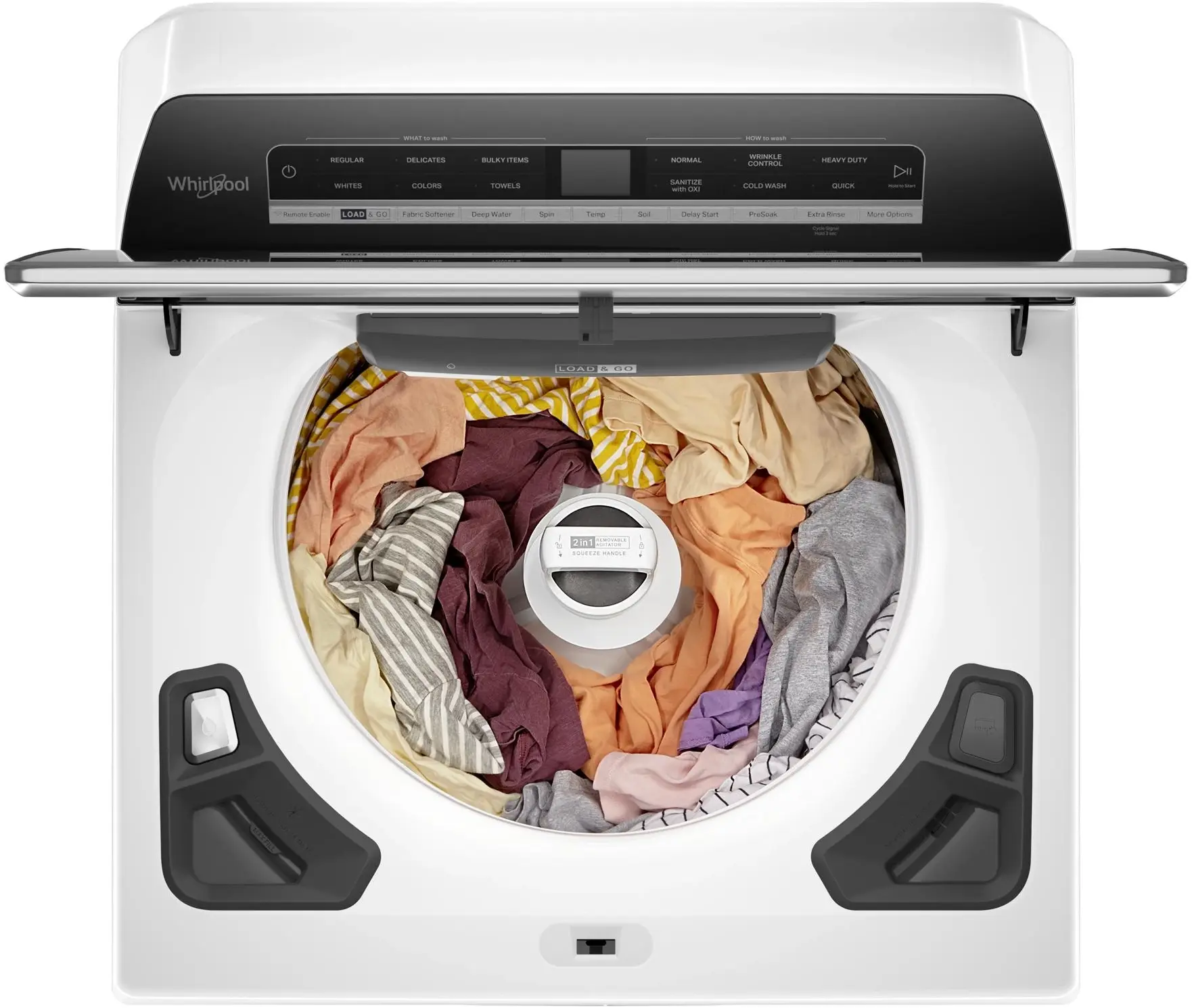Whirlpool WTW8127LW 5.3 cu. ft. Top Load Washer White | Plesser's