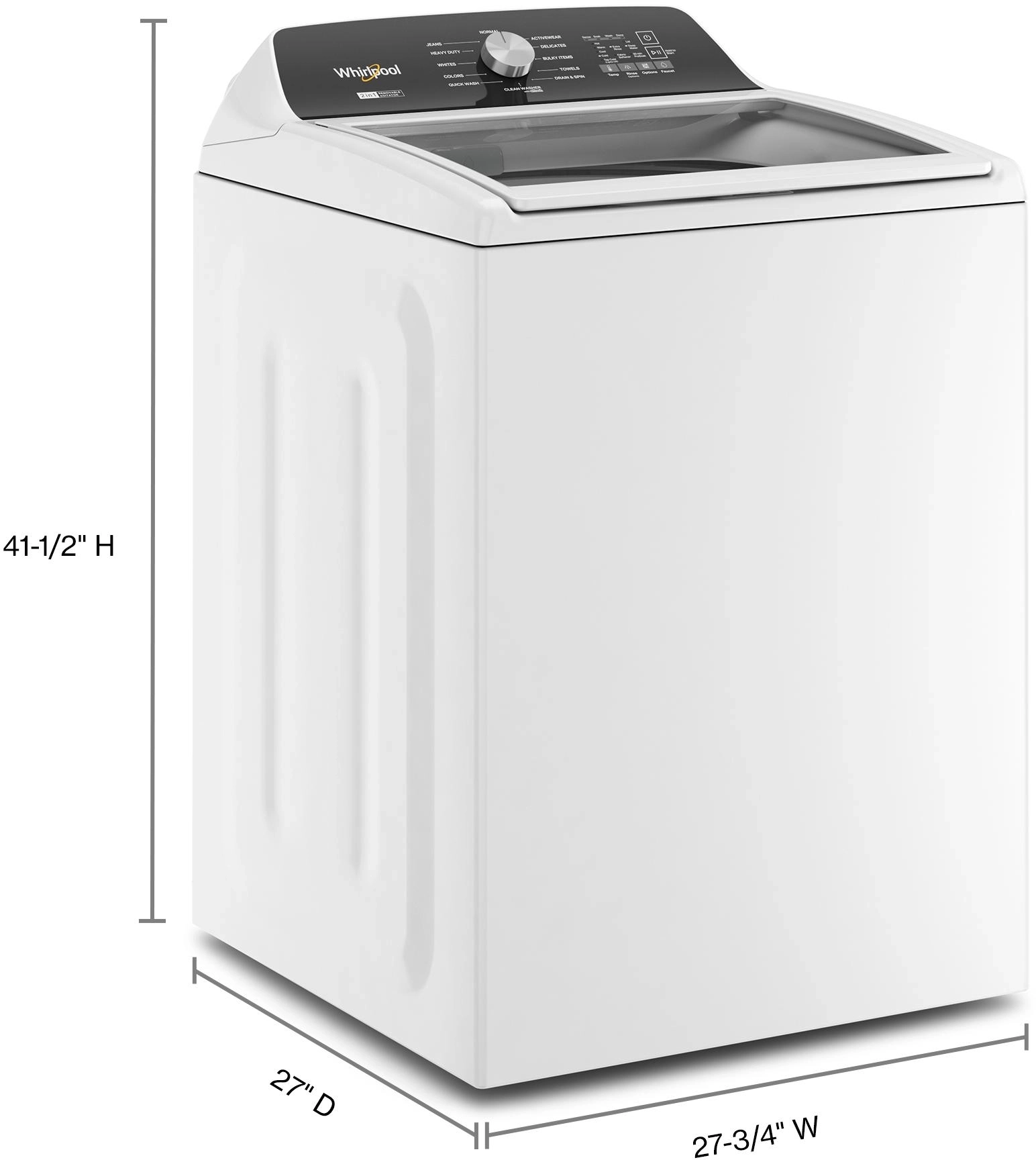 Whirlpool WTW5057LW White