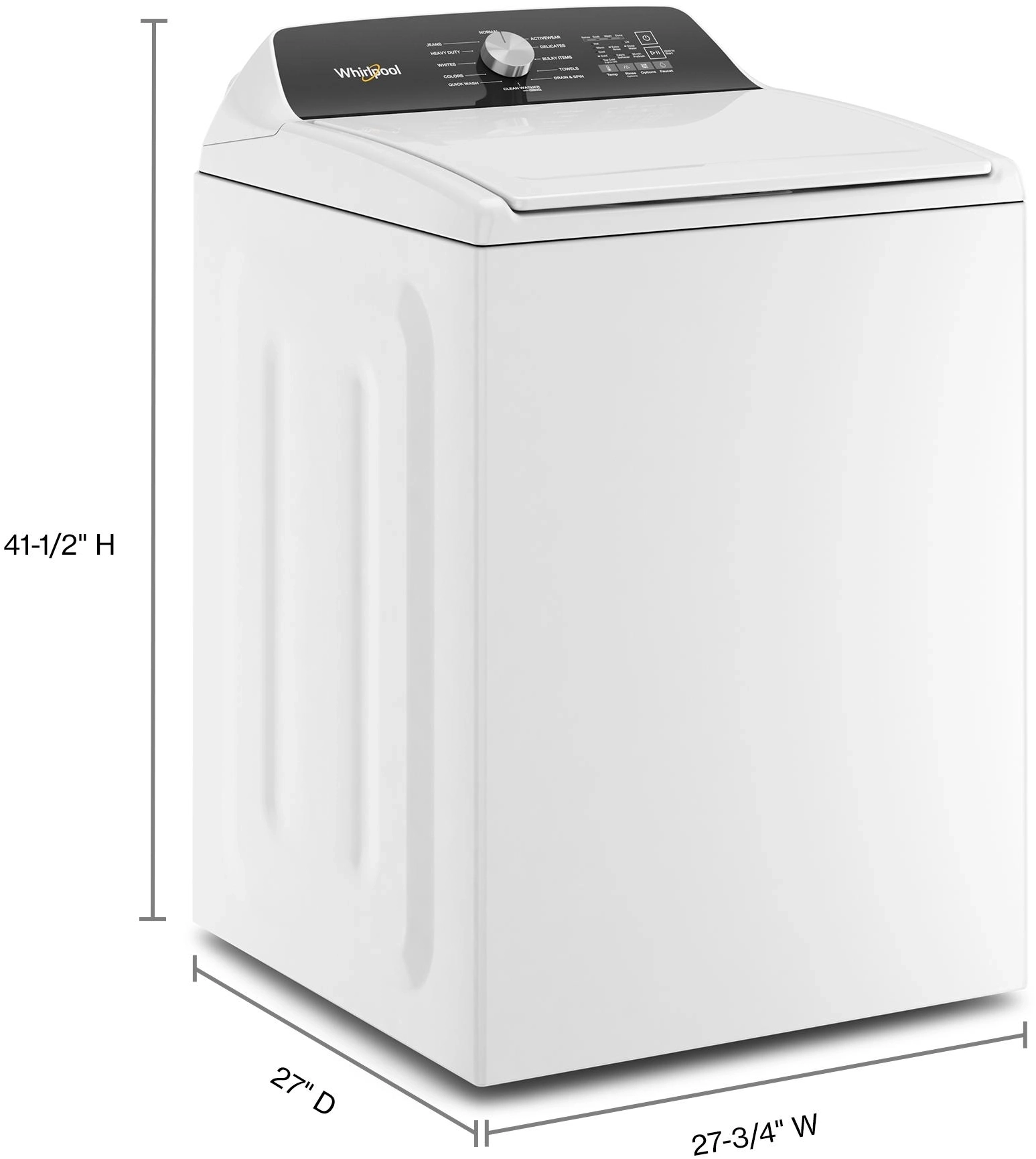 Whirlpool WTW5015LW White