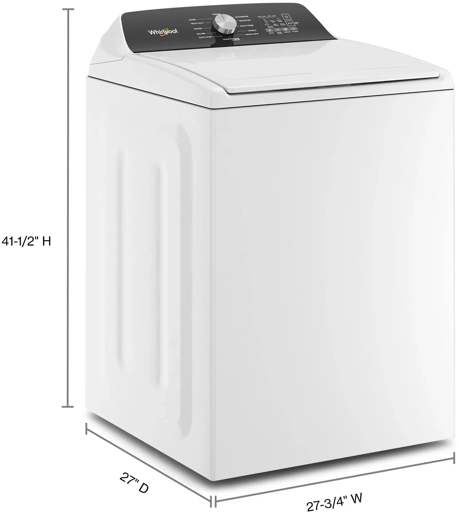 Whirlpool WTW5010LW White