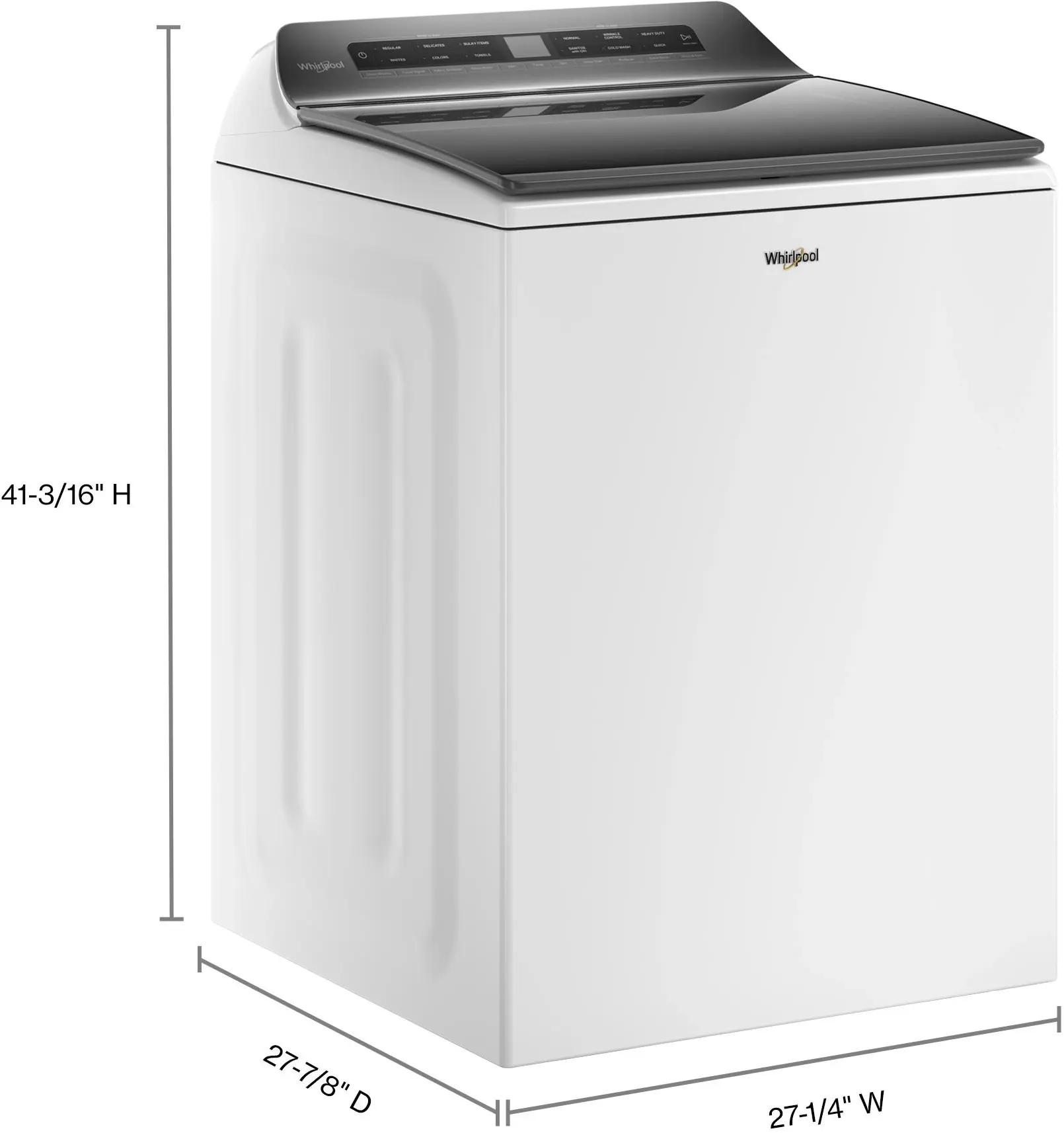 Whirlpool WTW5105HW White