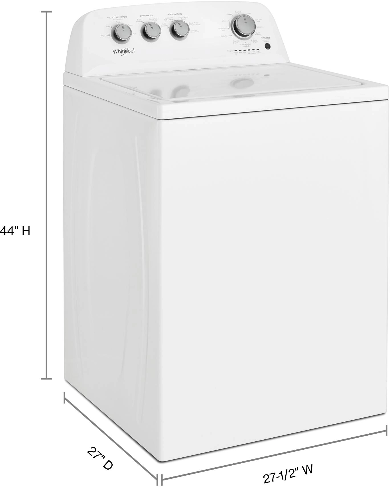 Whirlpool WTW4850HW White