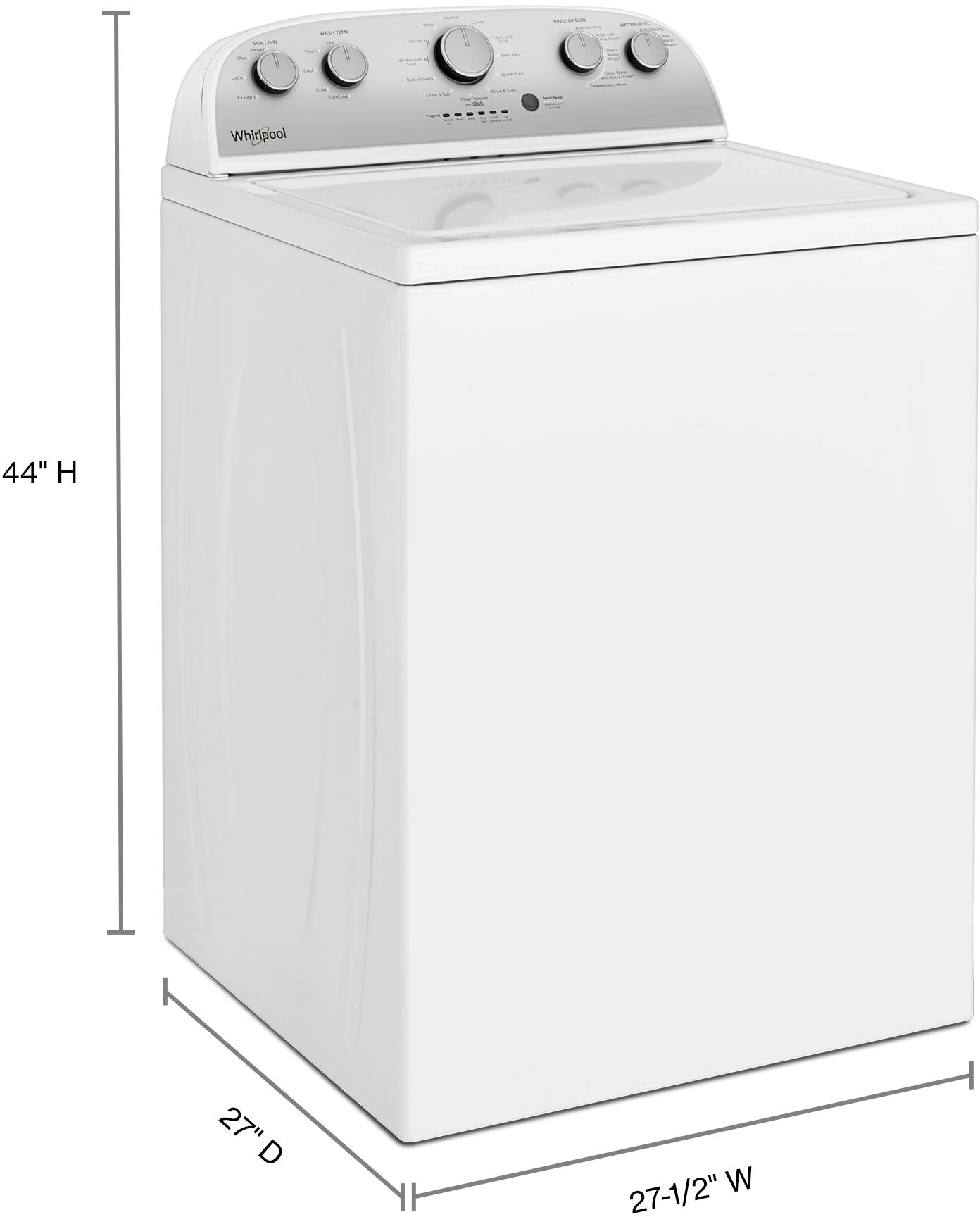 Whirlpool WTW4950HW White