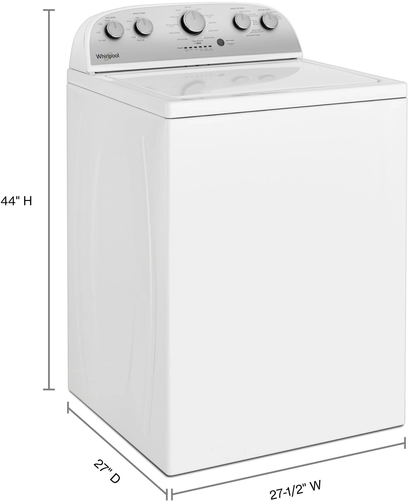 Whirlpool WTW4955HW White